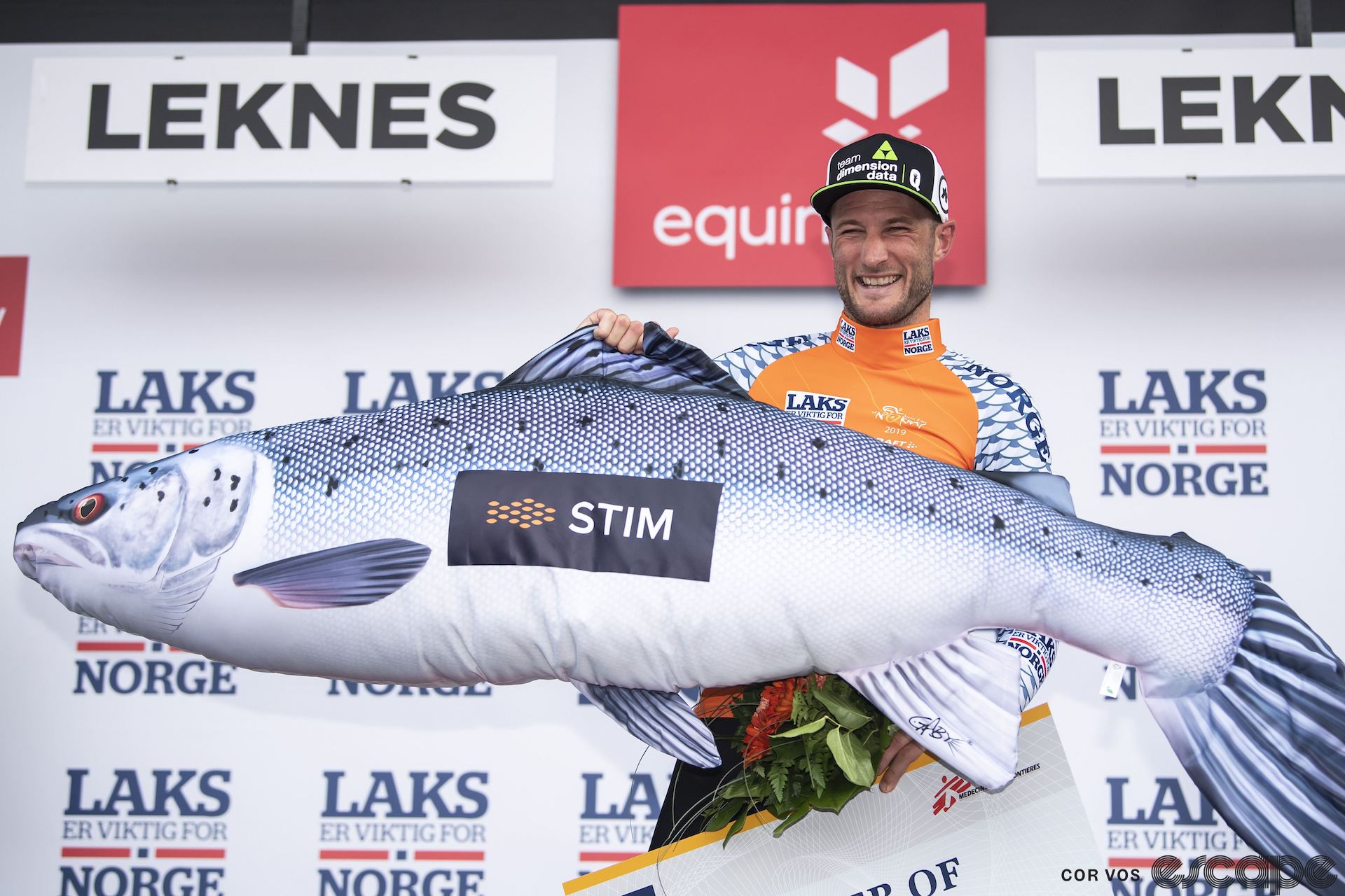 Steve Cummings at the Arctic Race of Norway.