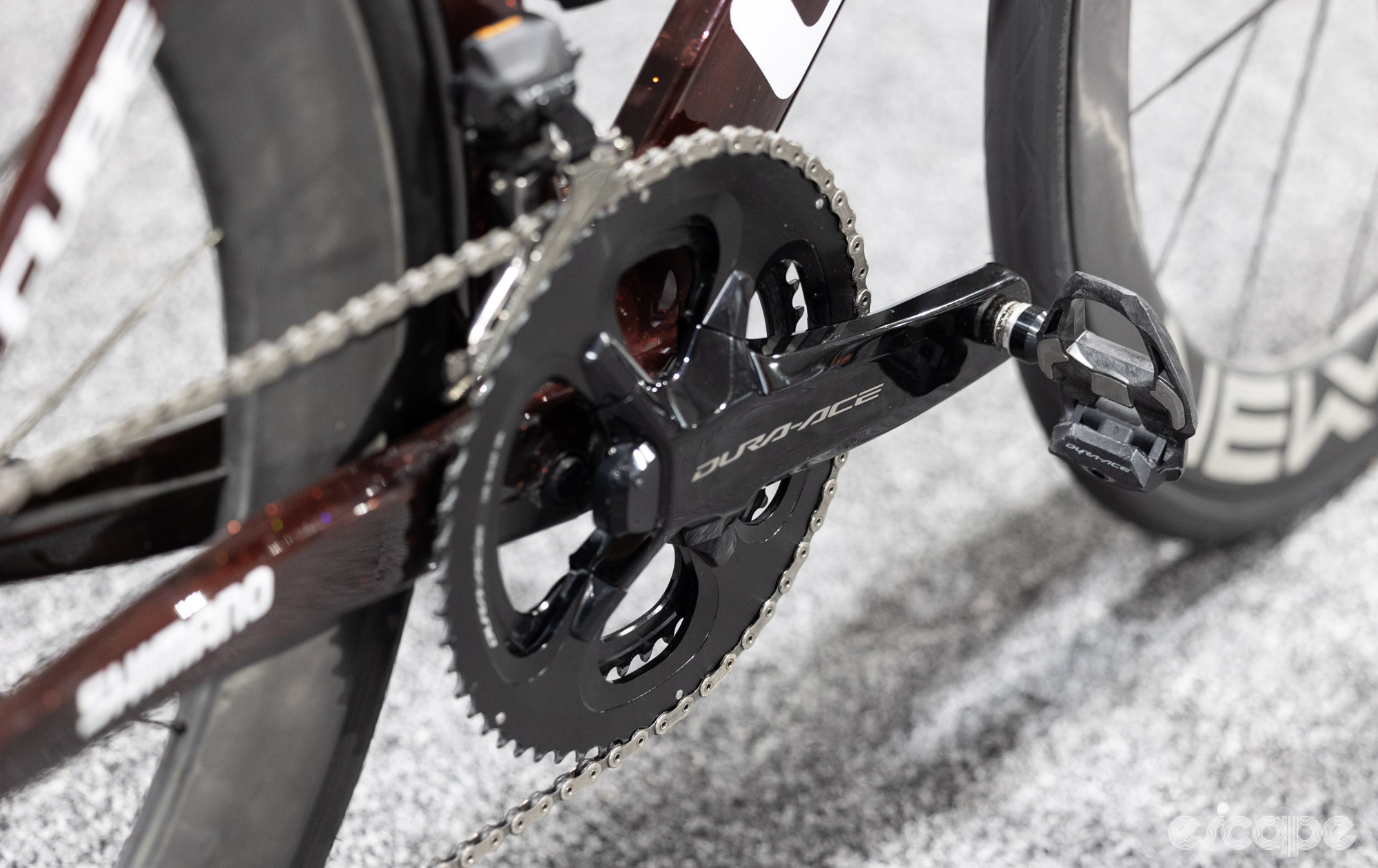 Dura-Ace cranks with power meter