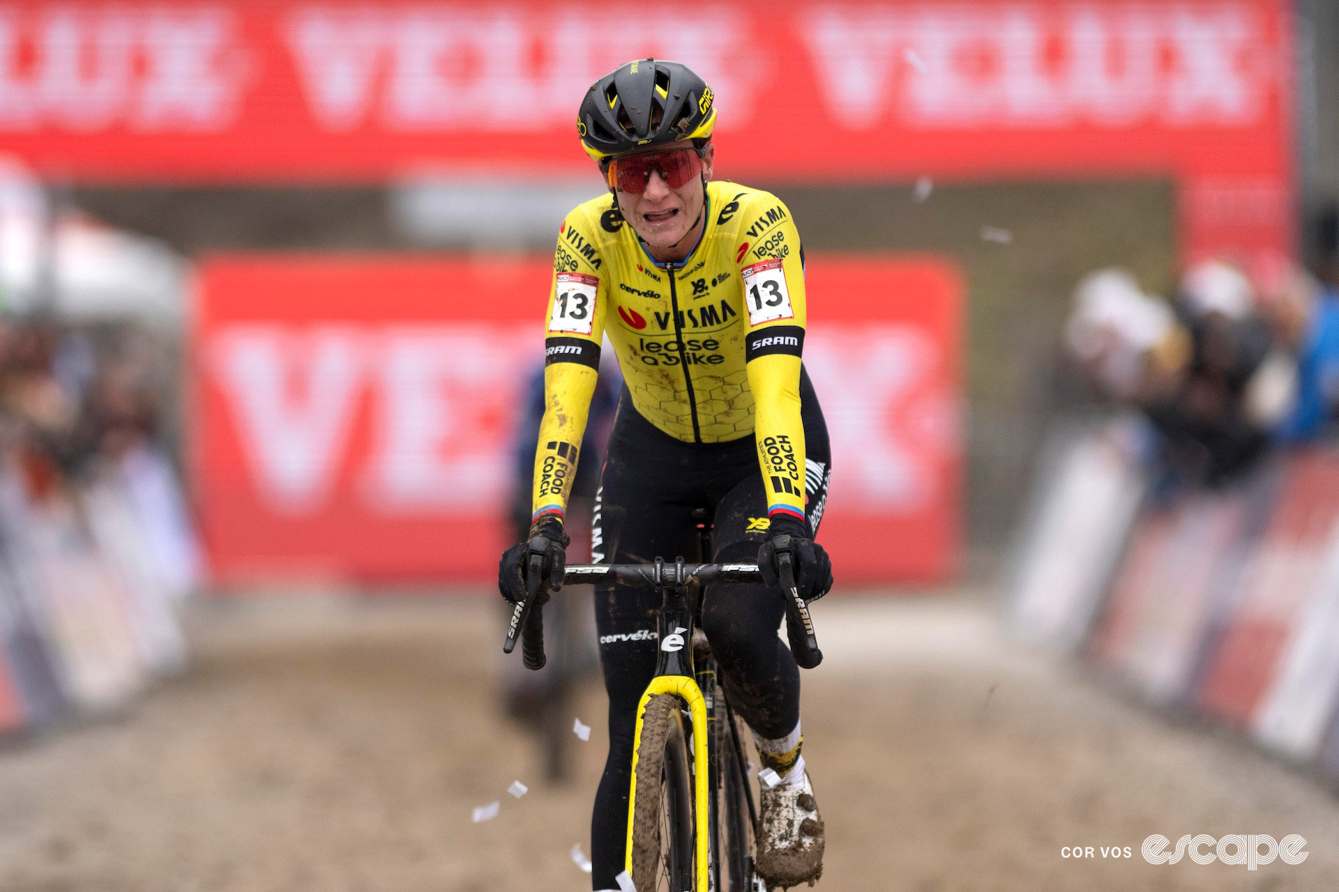 Marianne Vos during World Cup Besançon.