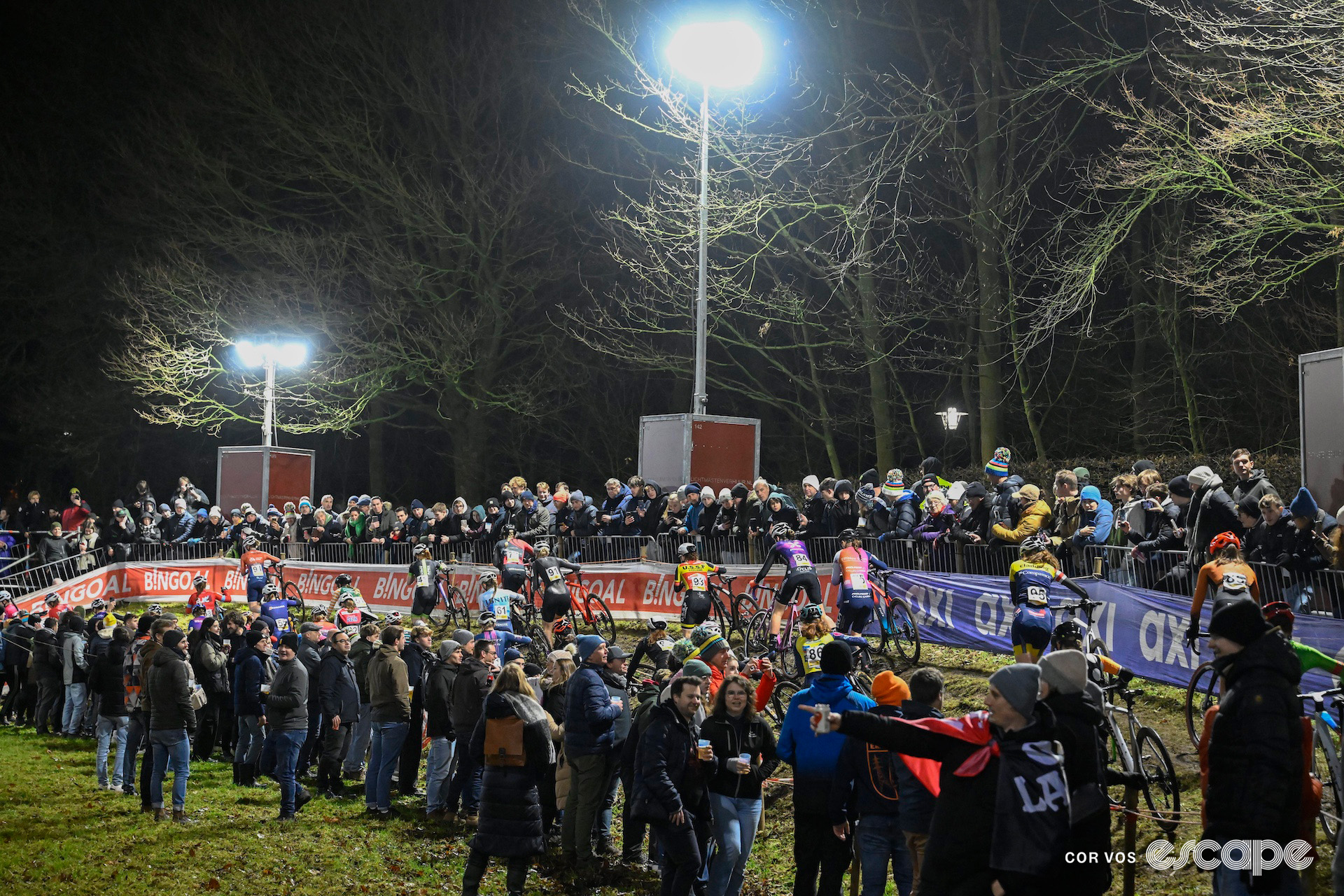 The elite women during Superprestige Diegem.