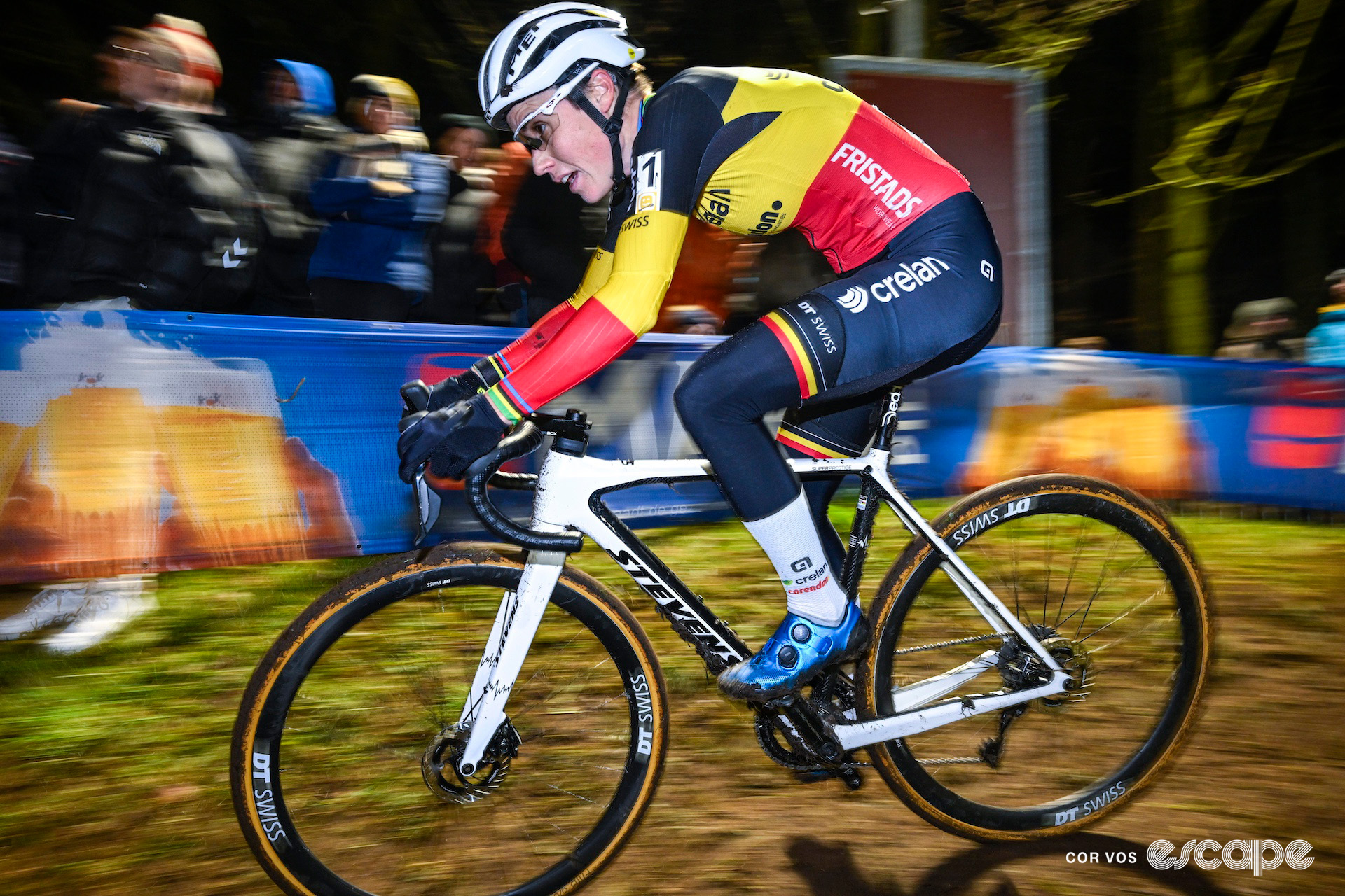 Sanne Cant during Superprestige Diegem.