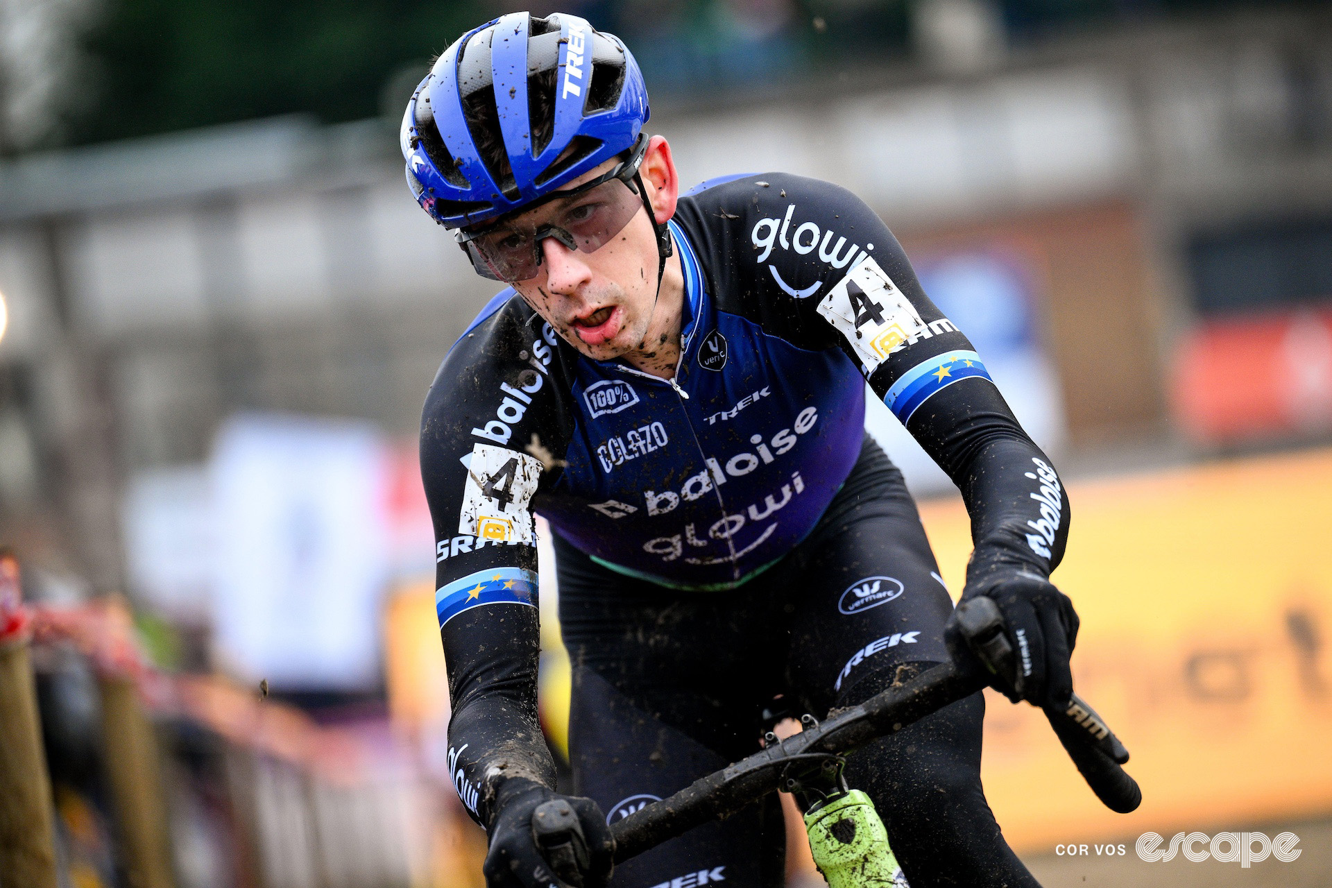 Lars van der Haar during Superprestige Gullegem.