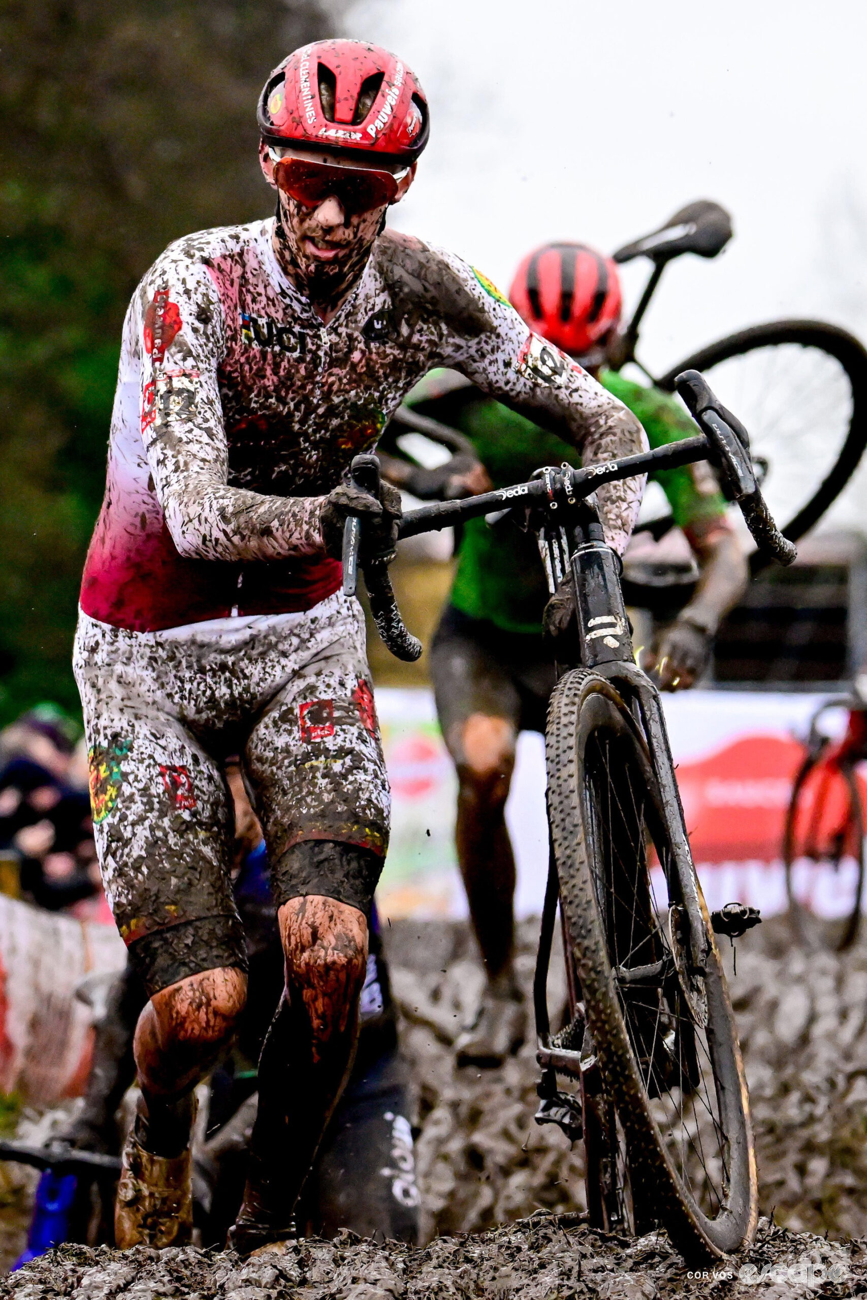 Michael Vanthourenhout during World Cup Dendermonde.