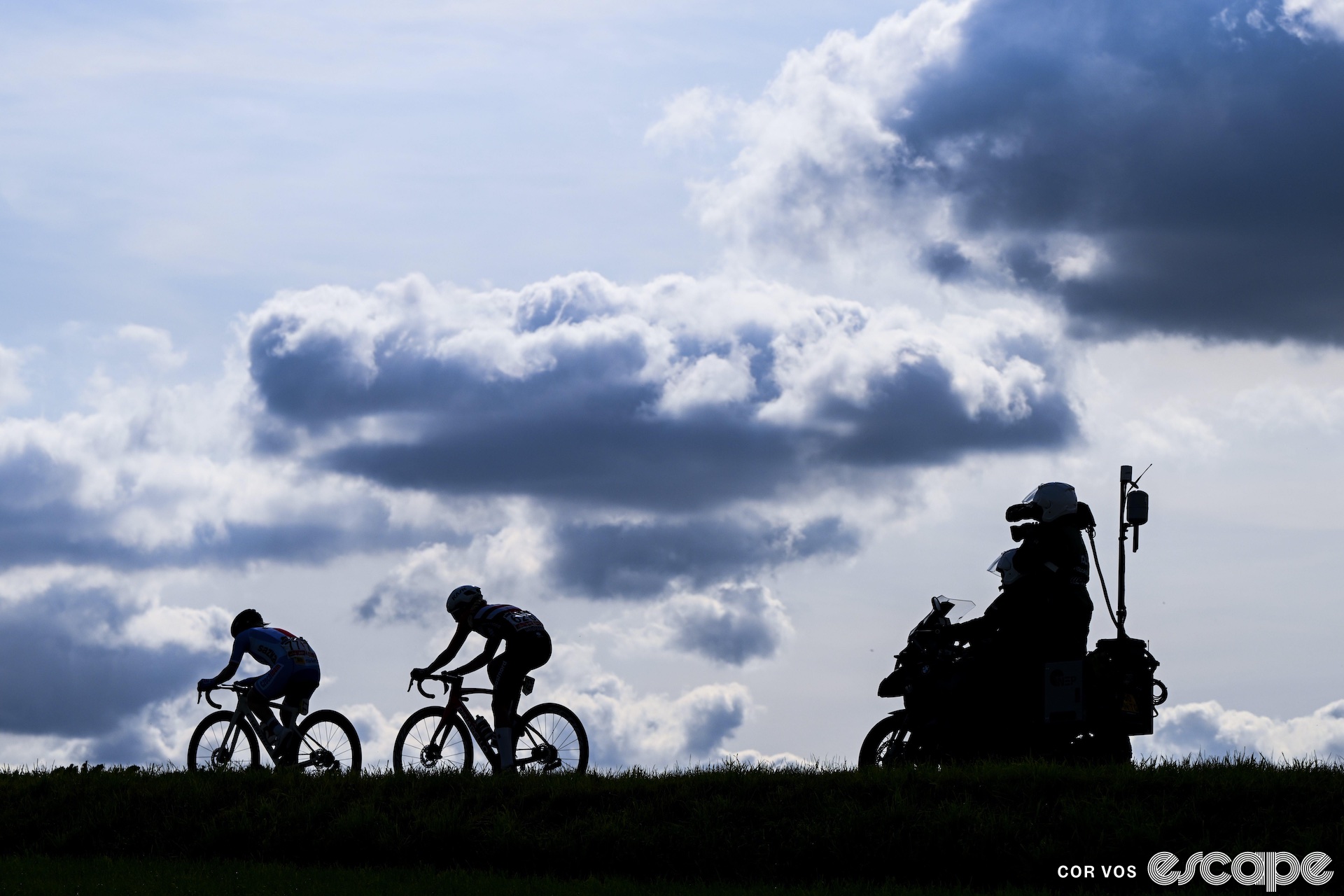 The elite women's road race at Worlds in 2024.