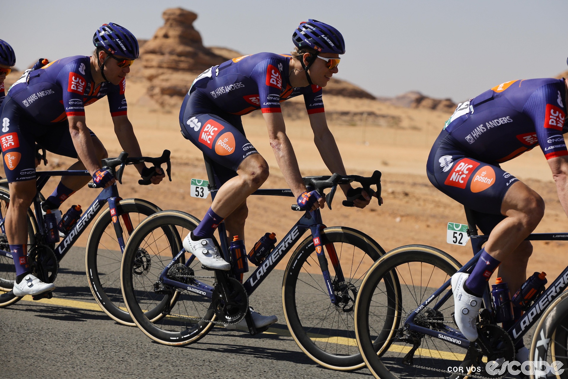 Nils Eekhoff at the AlUla Tour.