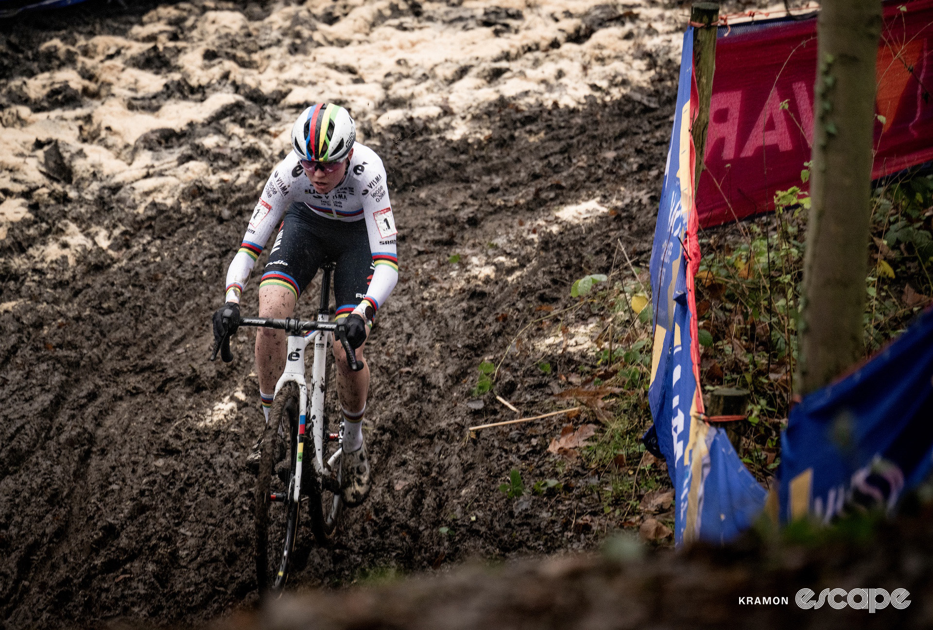 Fem van Empel during World Cup Gavere.