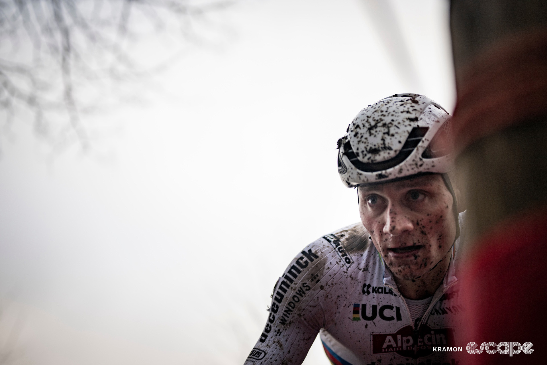 Mathieu van der Poel during World Cup Gavere.