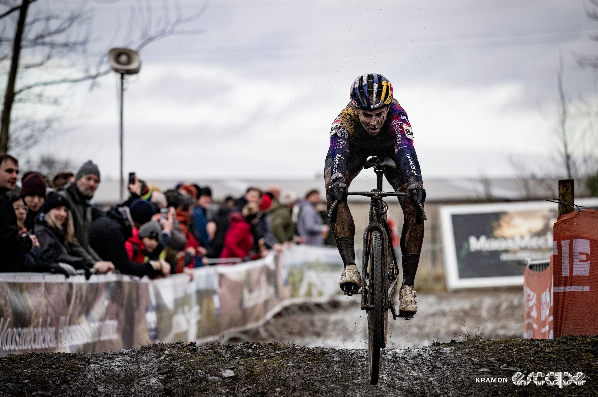 Blanka Vas during cyclocross World Cup Maasmechelen.