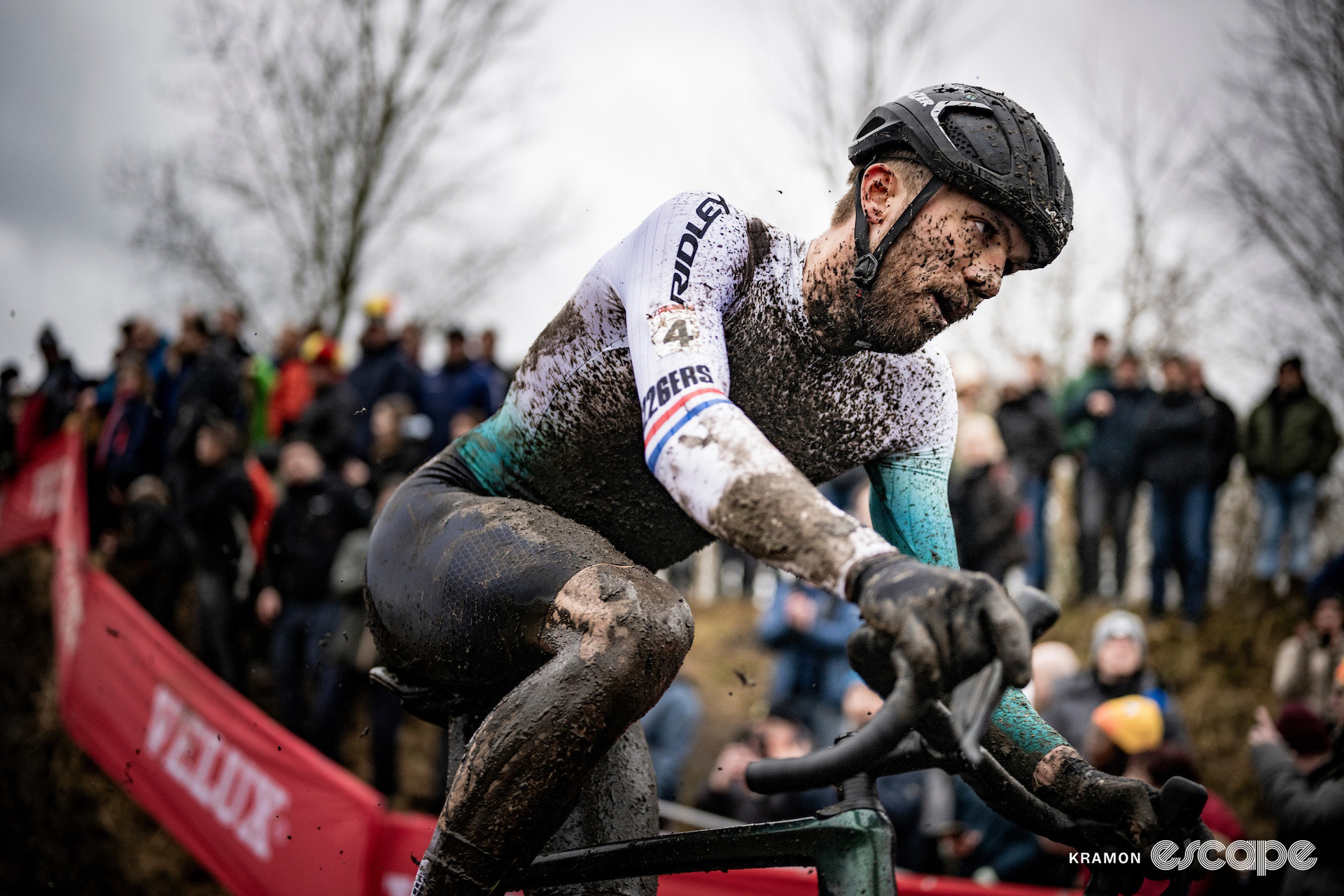 Joris Niewuenhuis during cyclocross World Cup Maasmechelen.