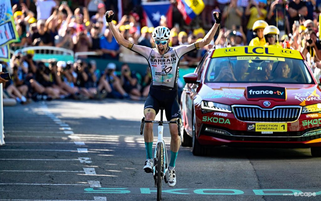 Tour de France stage 15 report Wout Poels wins big from the break