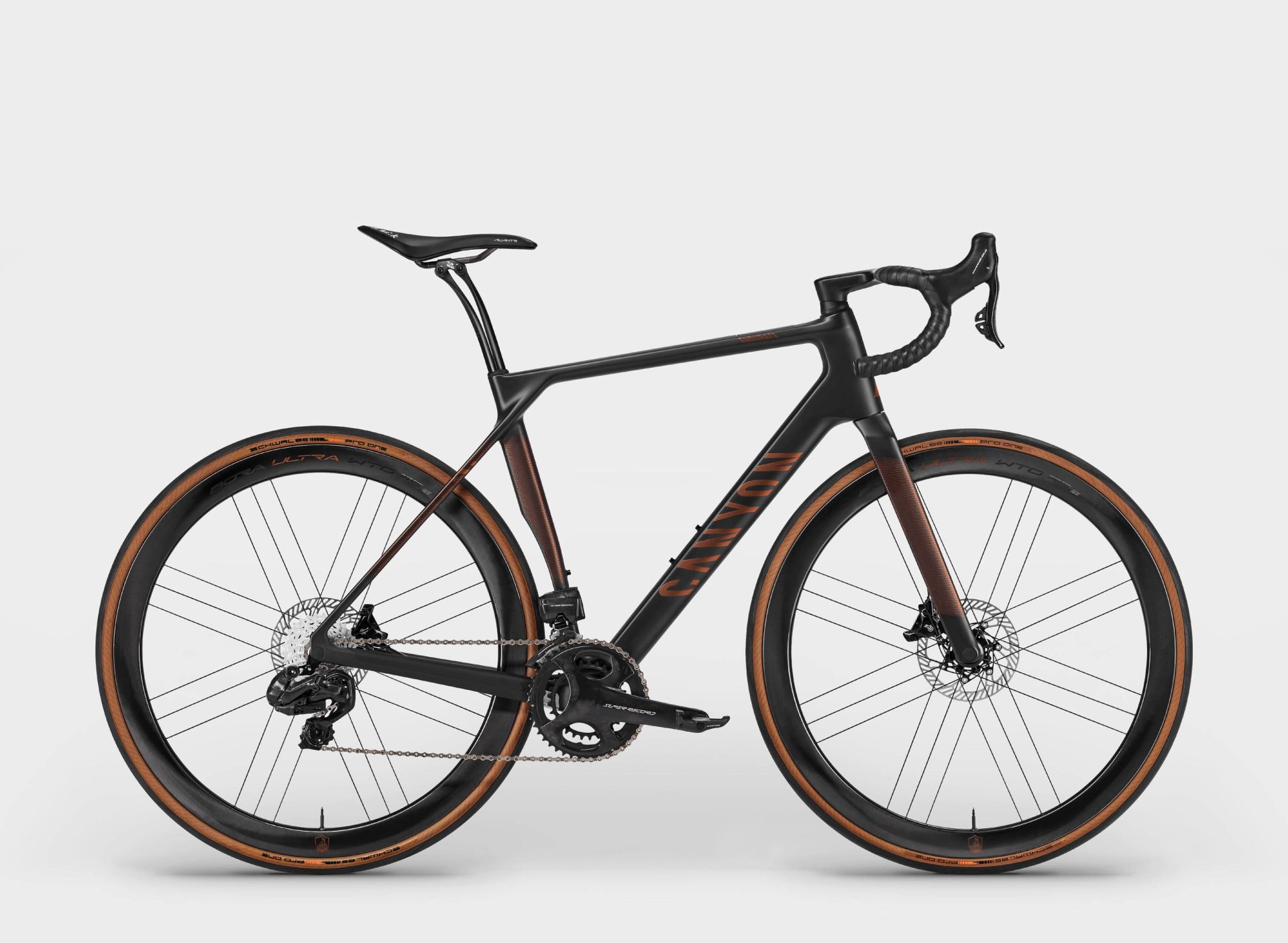 The 2024 Canyon Endurace CFR WRL comes with a Campagnolo Super Record WRL wireless electronic groupset and Campagnolo Bora Ultra WTO carbon wheels. Sorry, no power meter on this one, folks.  Claimed weight is 7.2 kg (15.87 lb), and retail price is US$n/a / £9,500 / €10,000. 