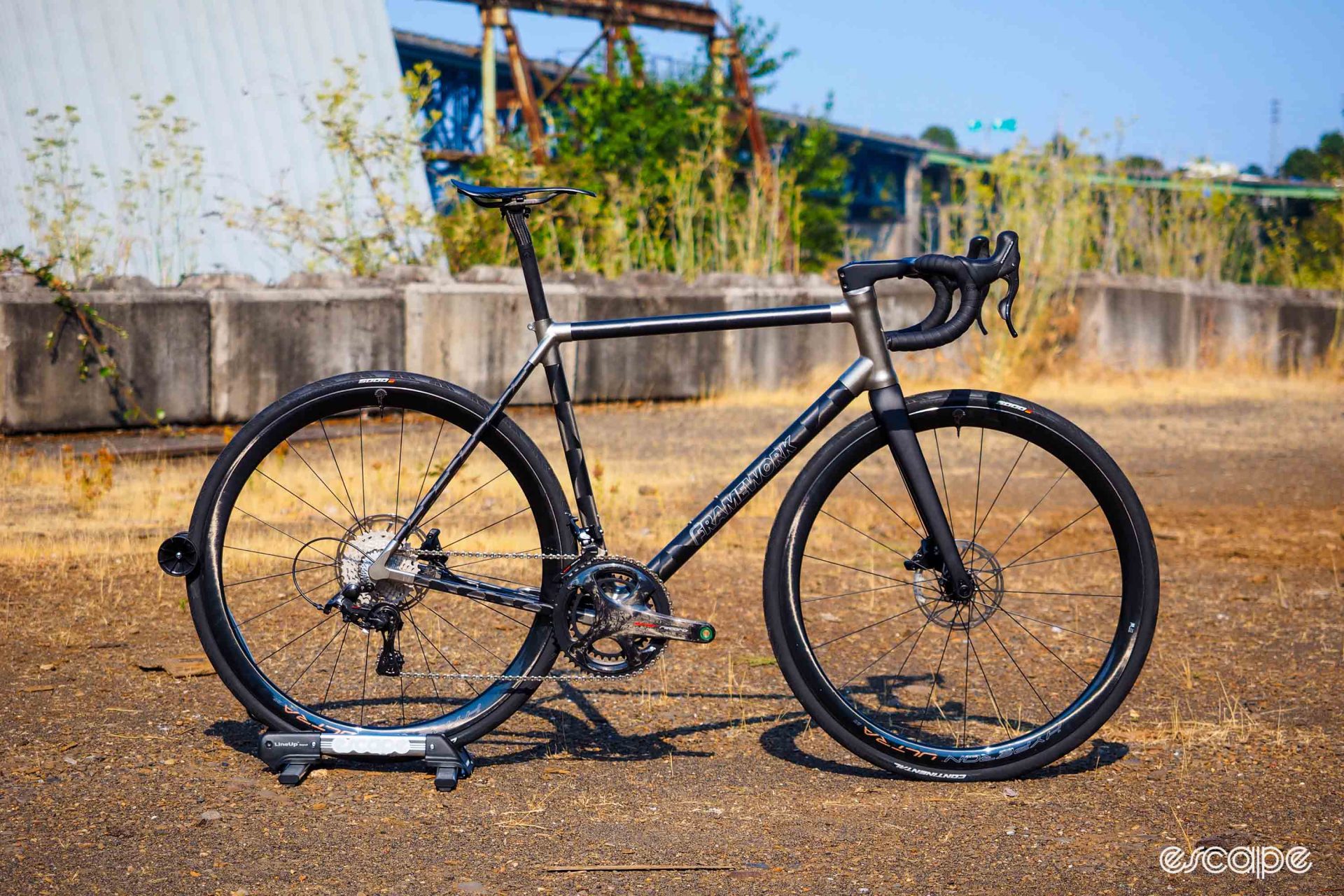 Profile photo of Framework Bicycles road bike. 