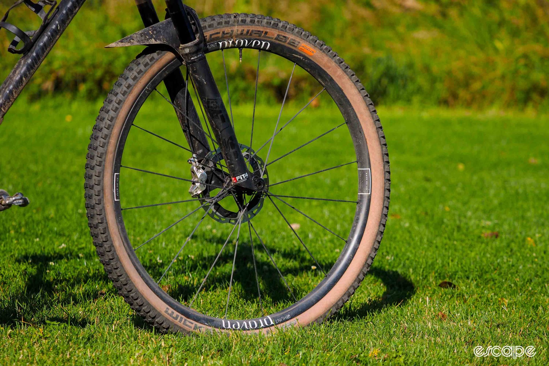 Hunt Proven Race XC UD carbon fiber mountain bike front wheel