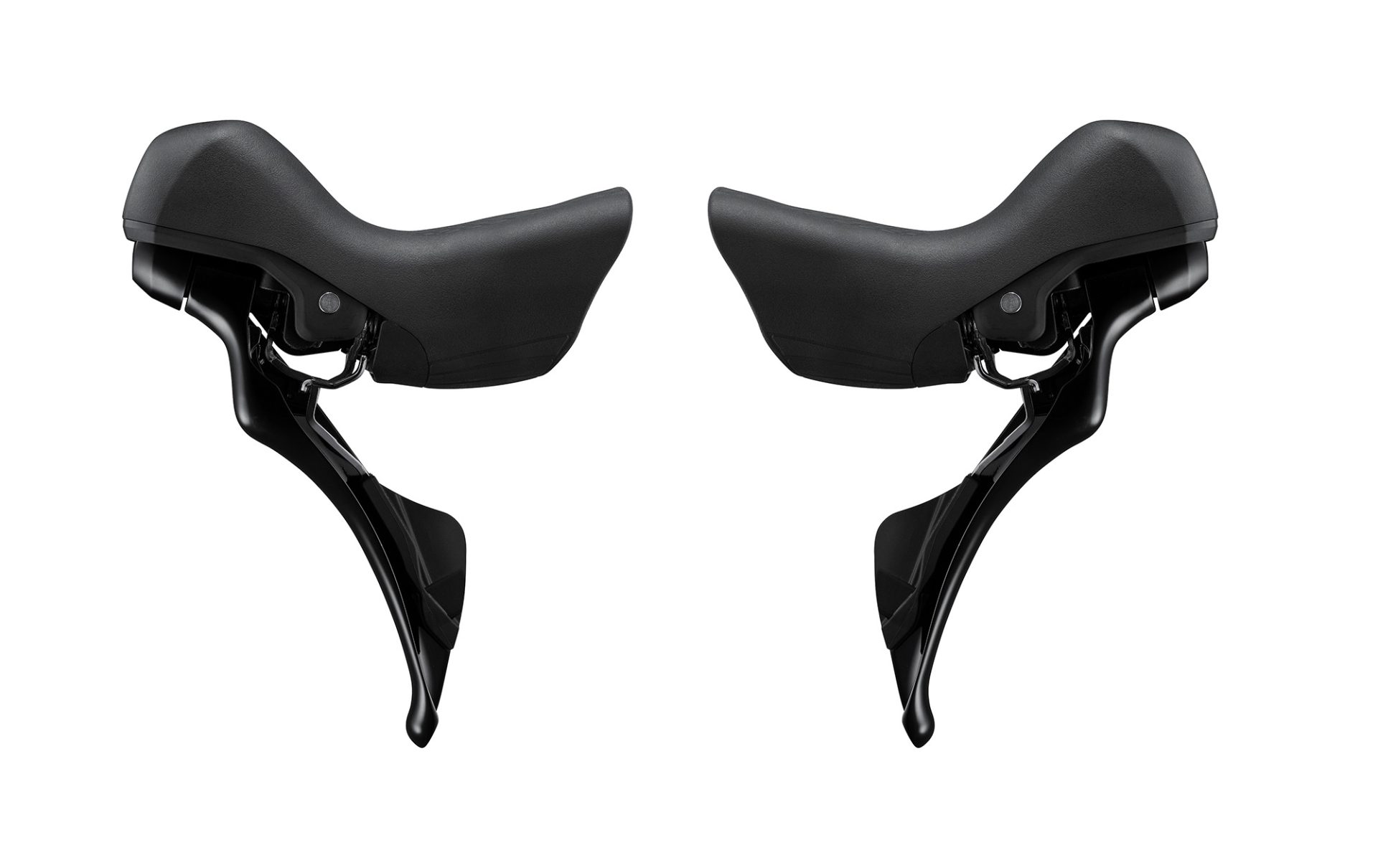 New 105 mechanical levers in profile.