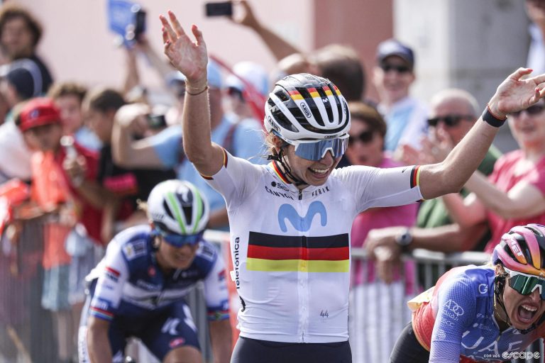 Liane Lippert wins the third and final stage of the 2023 Tour de Romandie