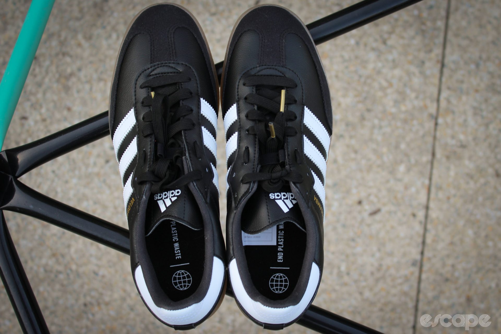 Review: Adidas Velosamba, casual with cleats - Escape Collective