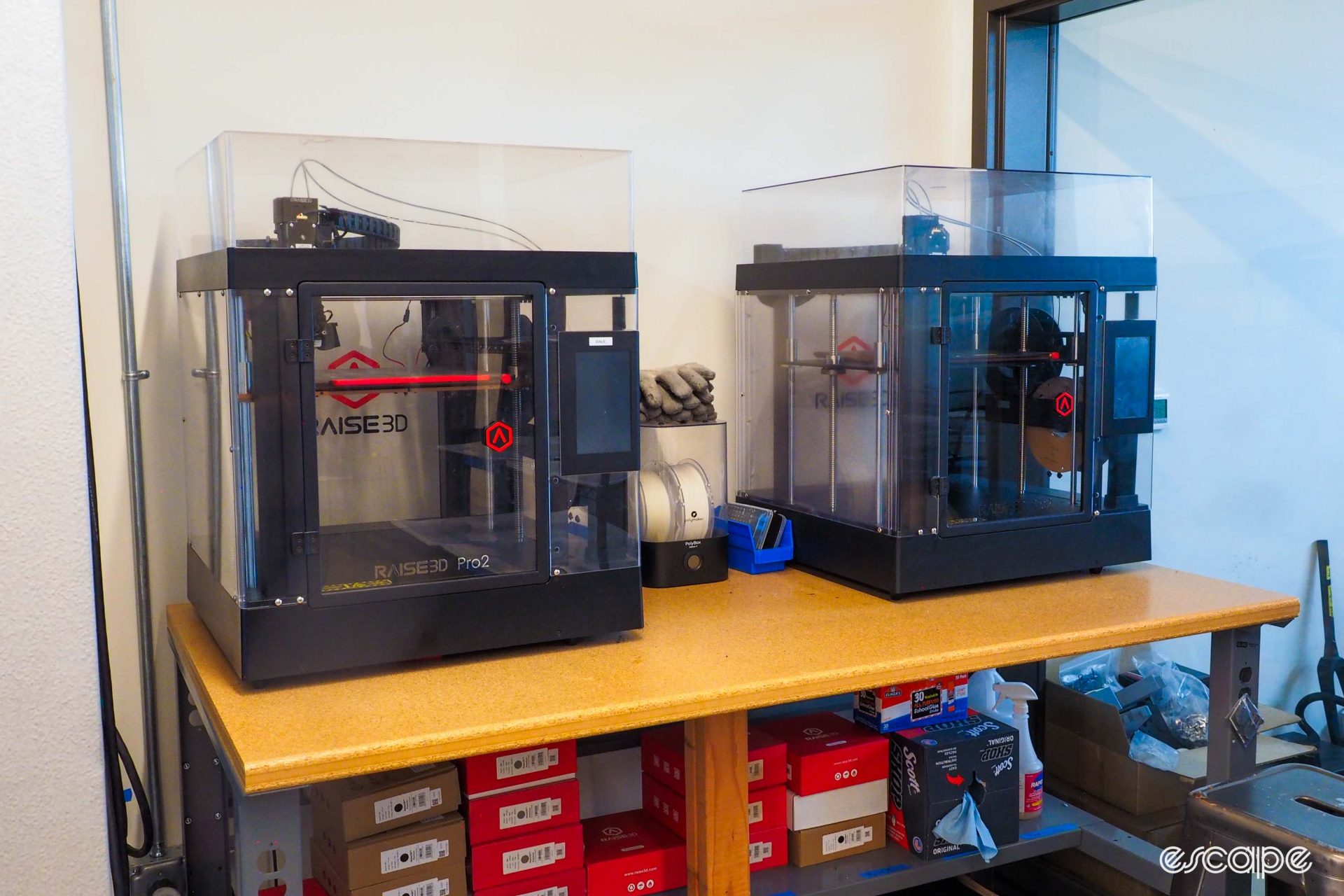 Argonaut Cycles 3D printers