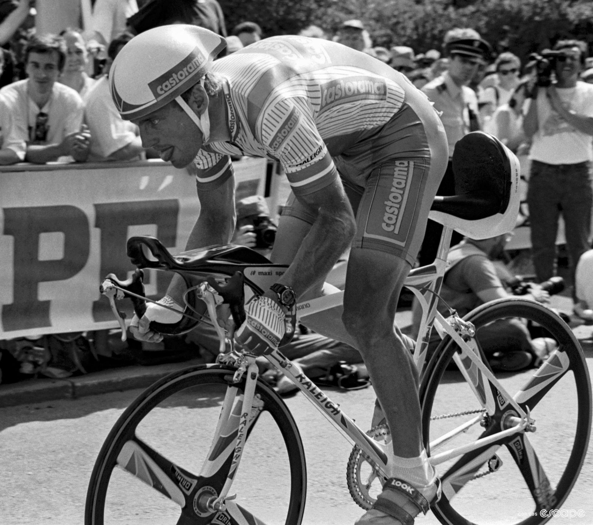 Thierry Marie in the 1991 Tour de France prologue.