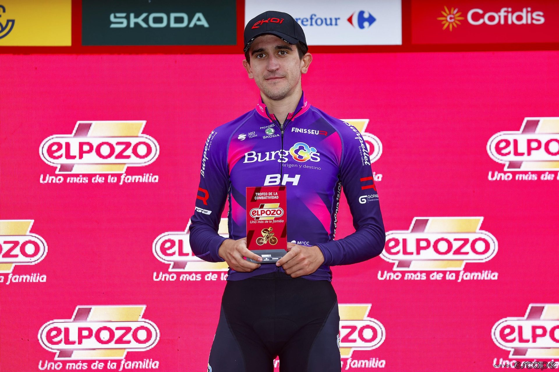 Pelayo Sánchez at the Vuelta a España.