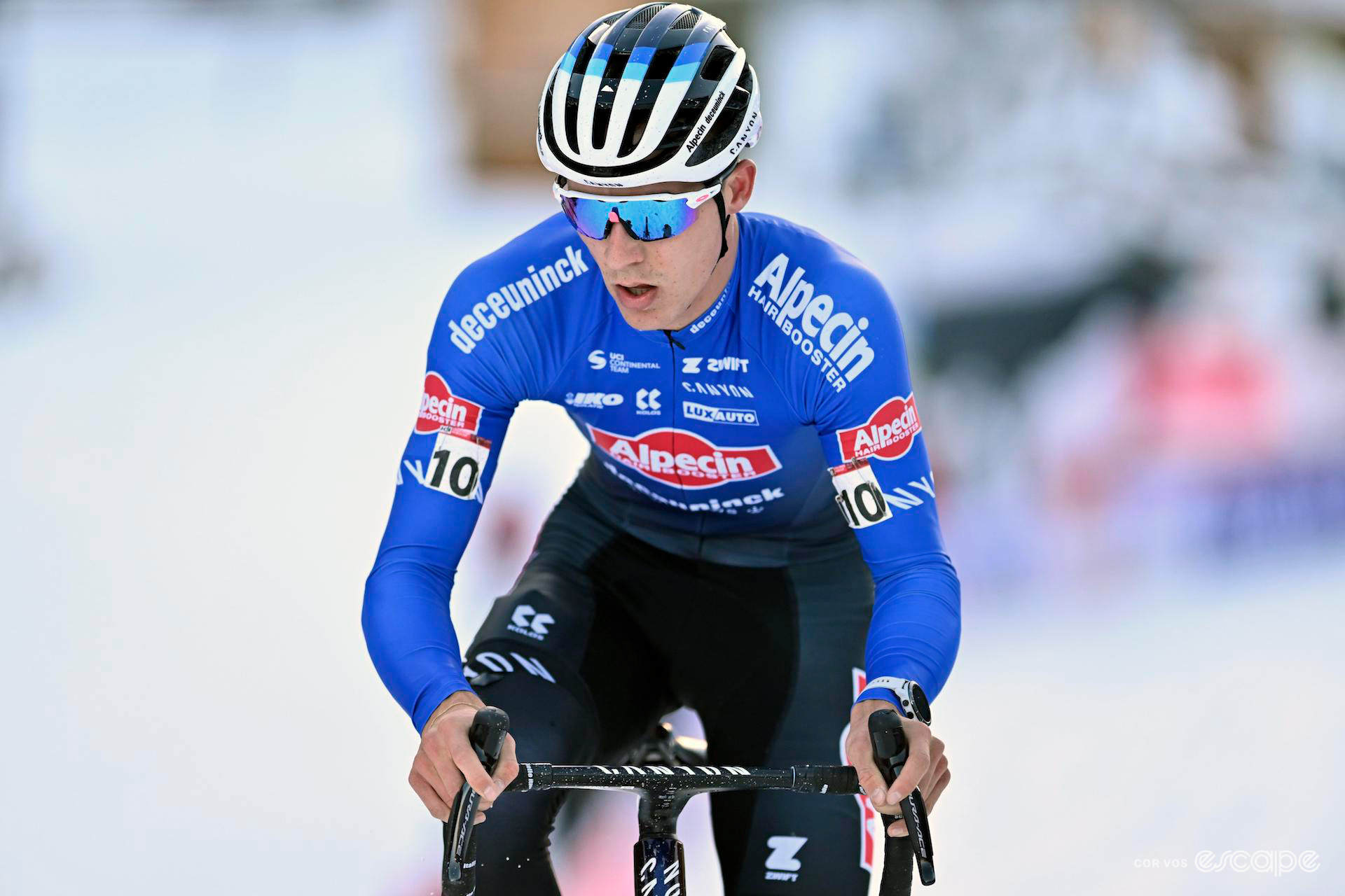 Niels Vandeputte during UCI Cyclocross World Cup Val di Sole.