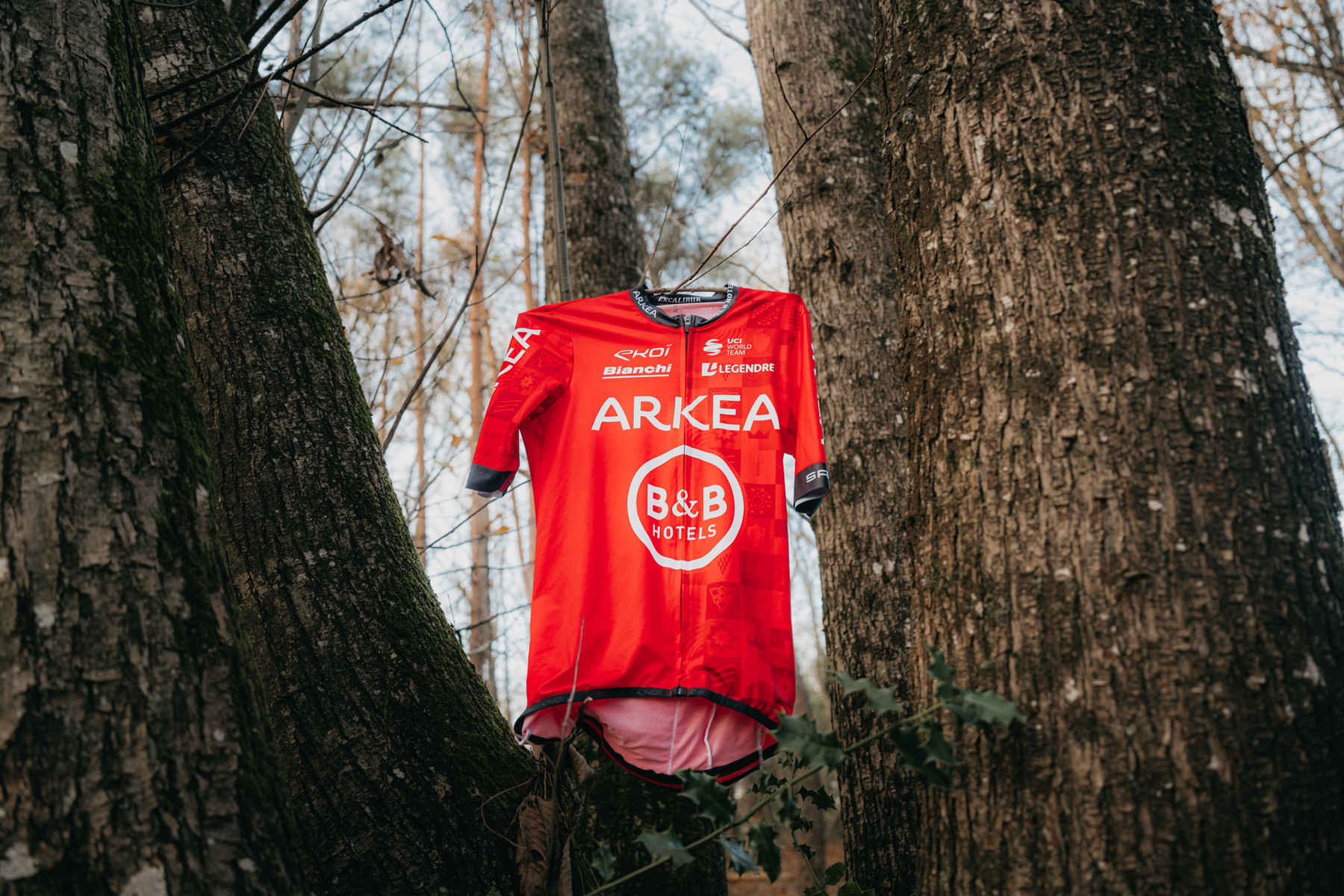 Arkéa's jersey for 2024.