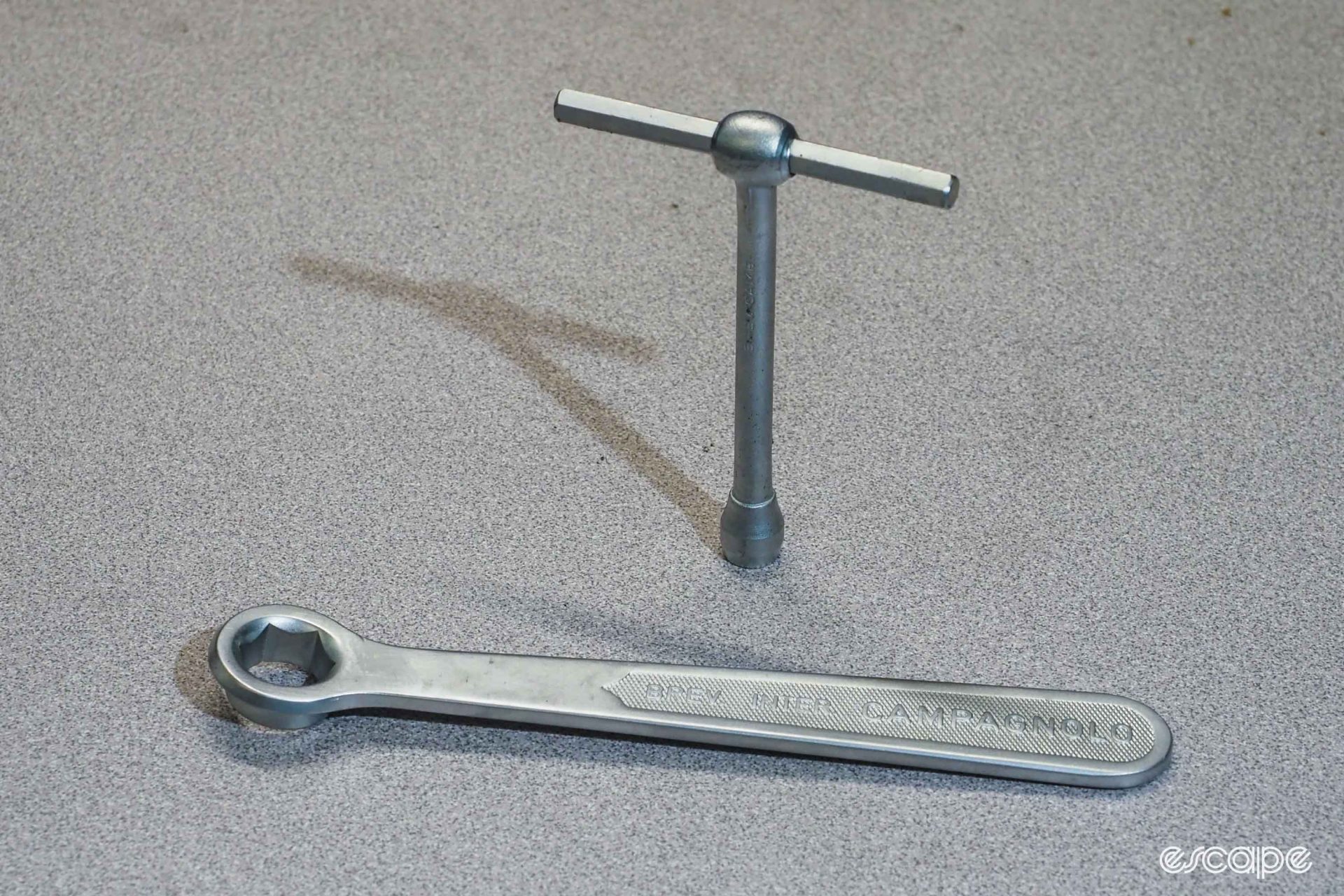 Campagnolo tool kit T-wrench and peanut butter wrench