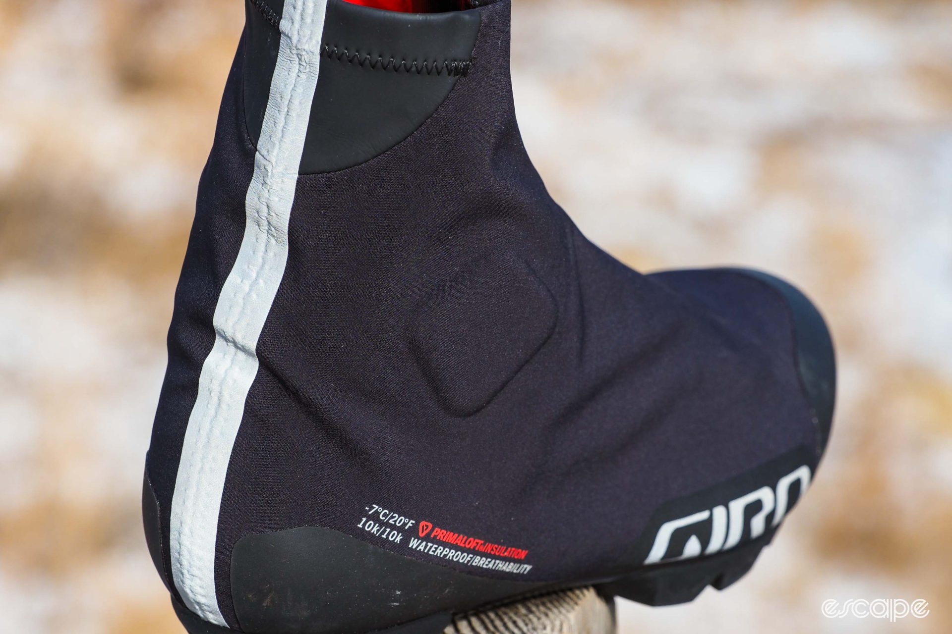 Giro Blaze winter cycling shoes ankle padding