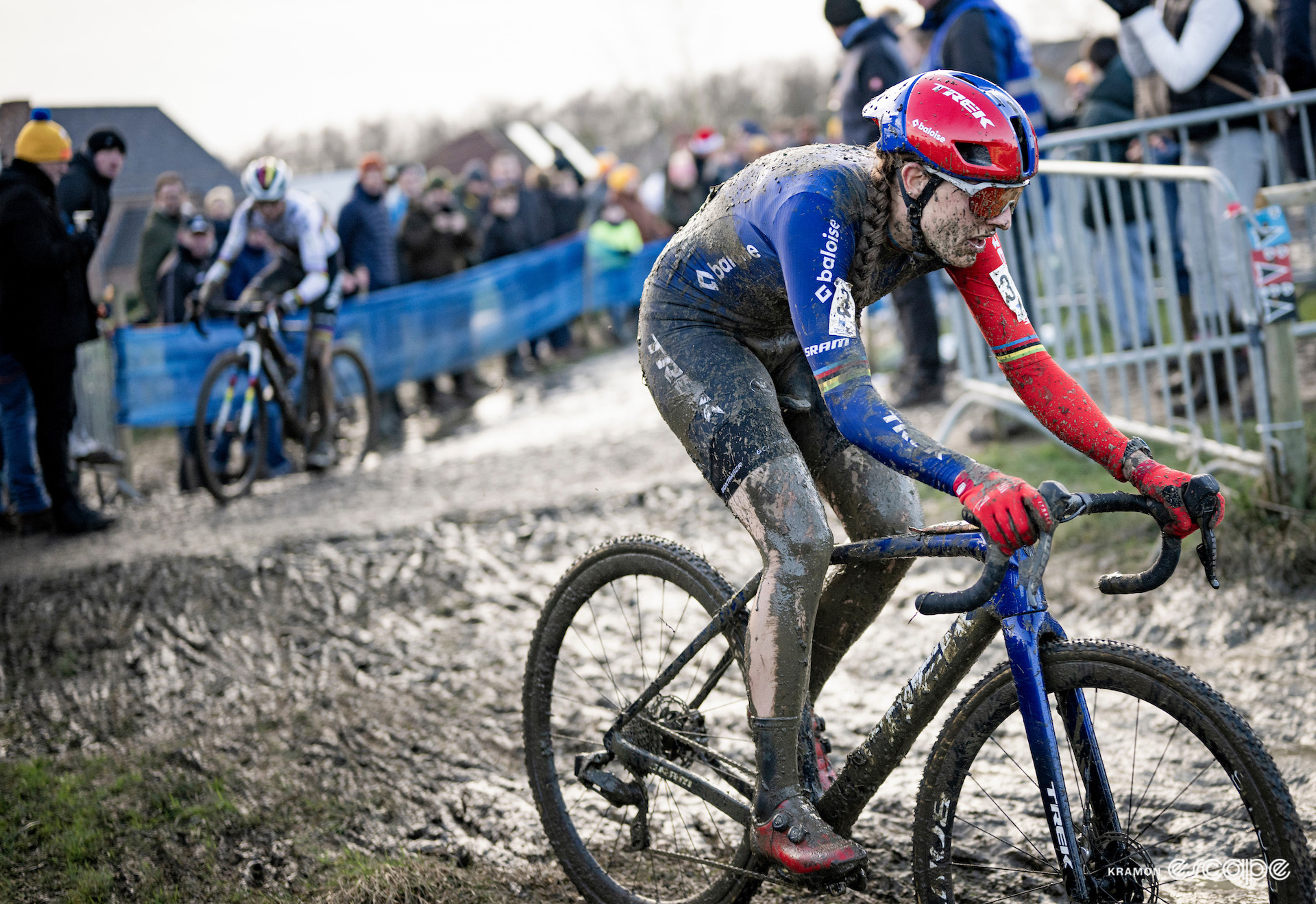 Lucinda Brand during the GP Sven Nys, X2O Trofee Baal.