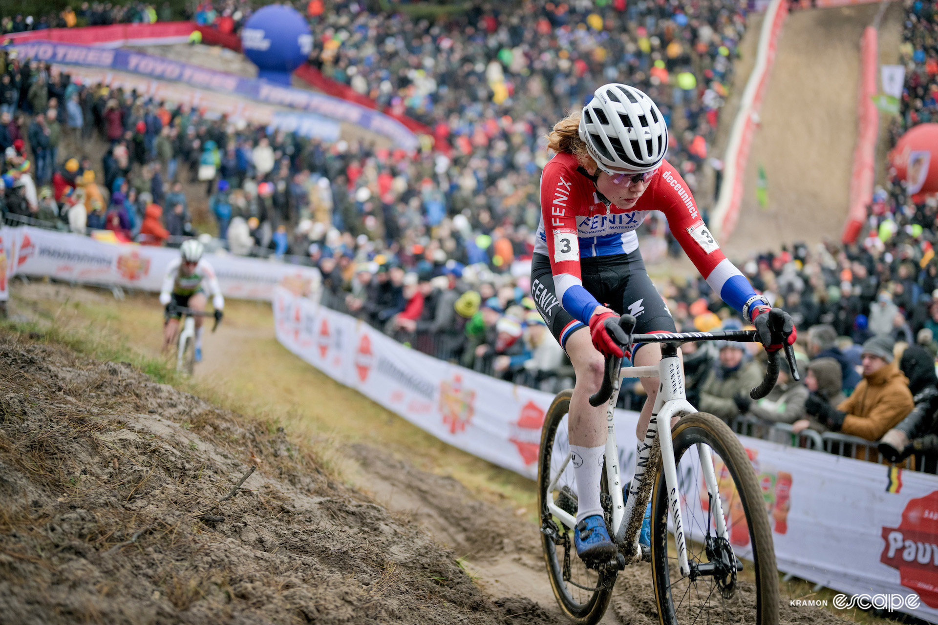Puck Pieterse during UCI World Cup Zonhoven.