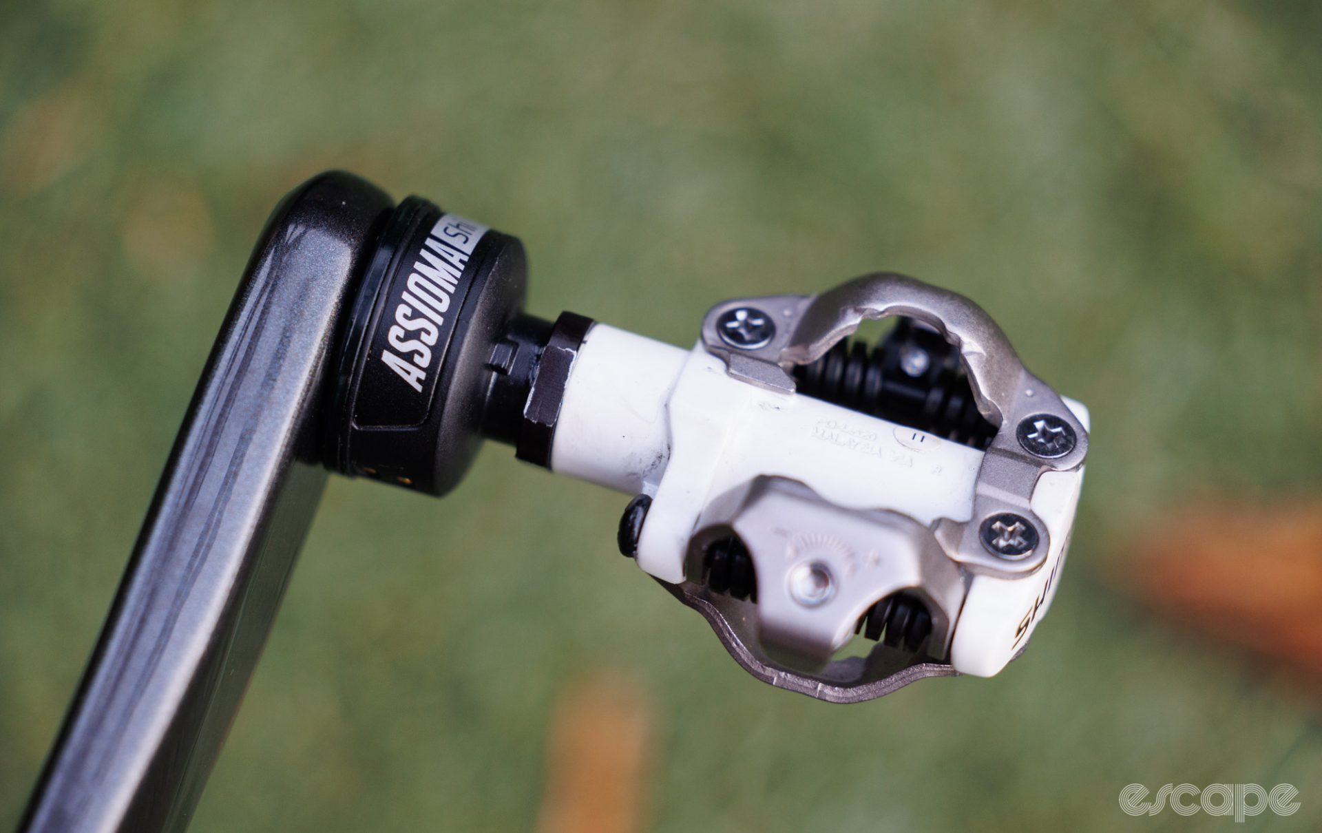 Favero Assioma Shi installed into a Shimano M520 pedal. 