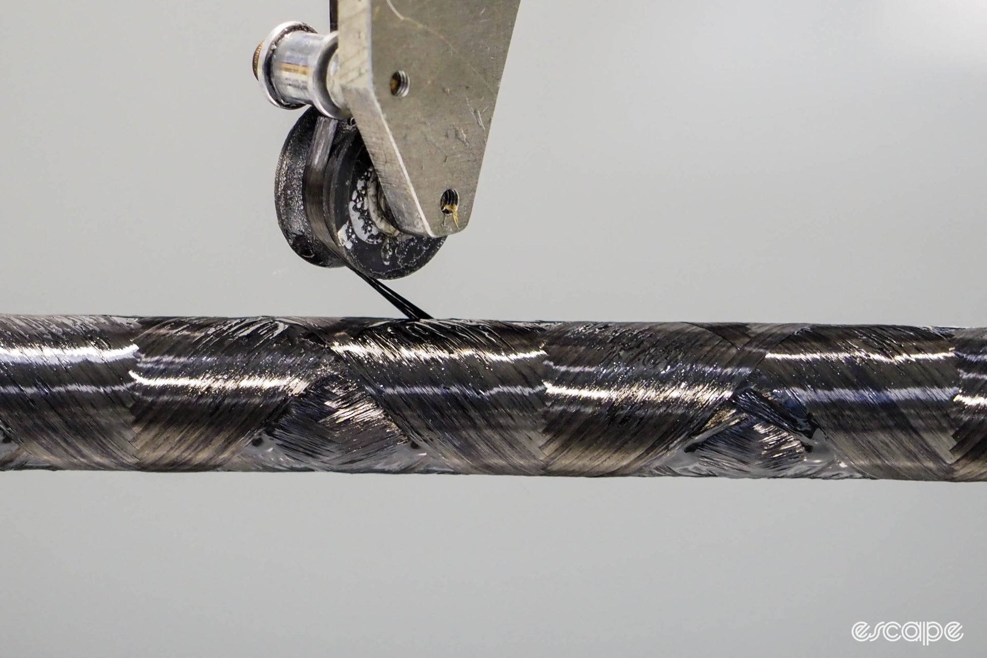 Framework filament wound carbon fiber pattern