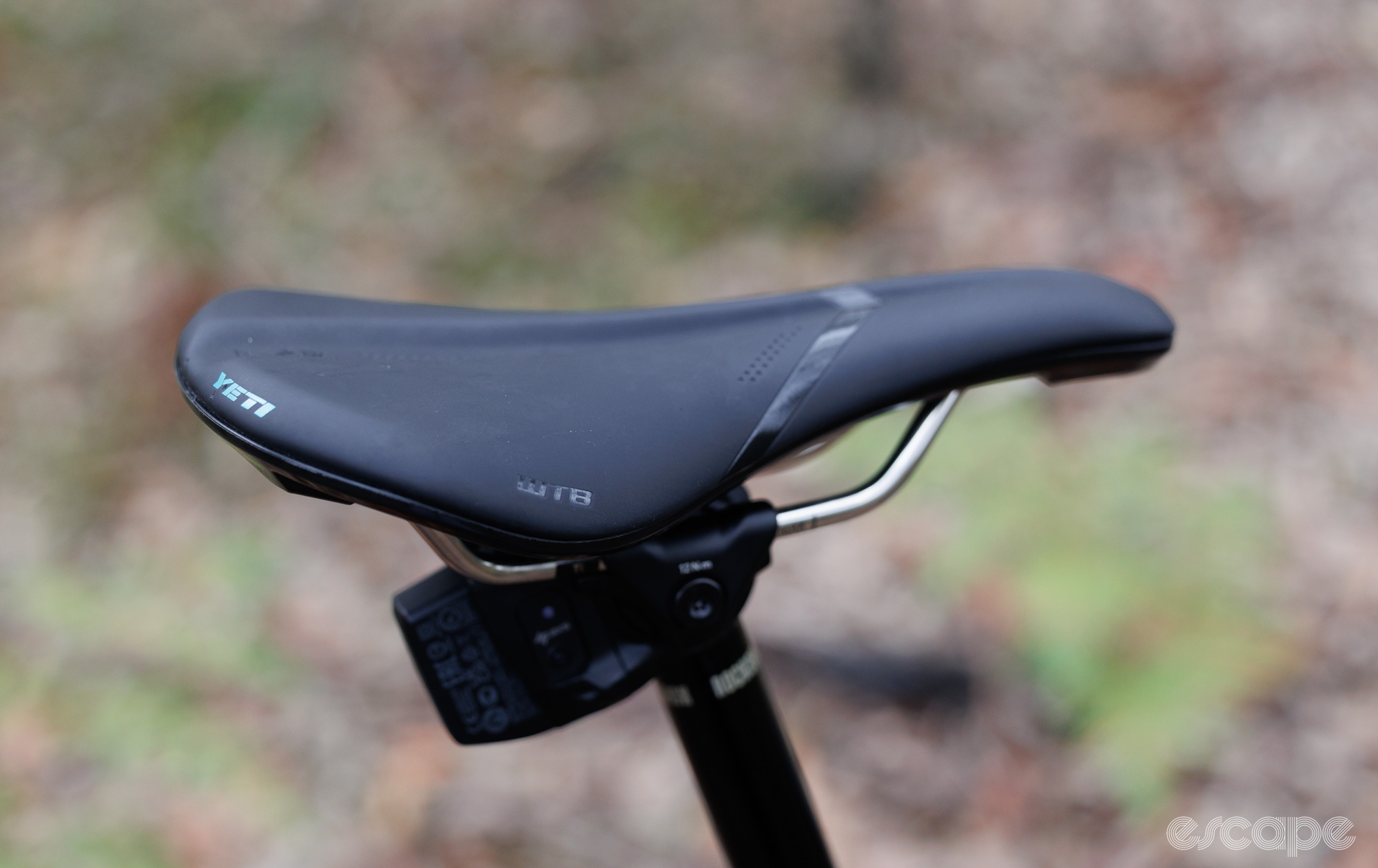 New and unreleased WTB Solano short-nose saddle shown. 
