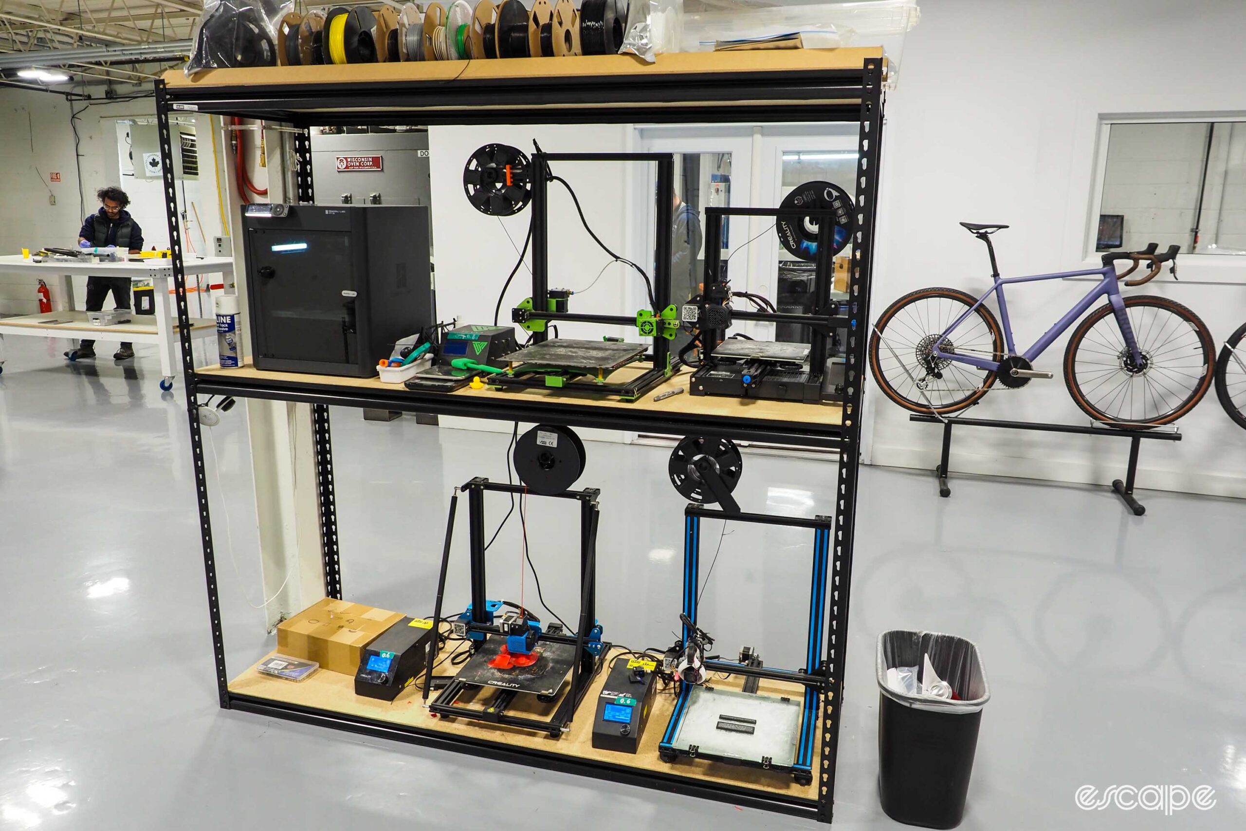 Bridge Bike Works 3D printers