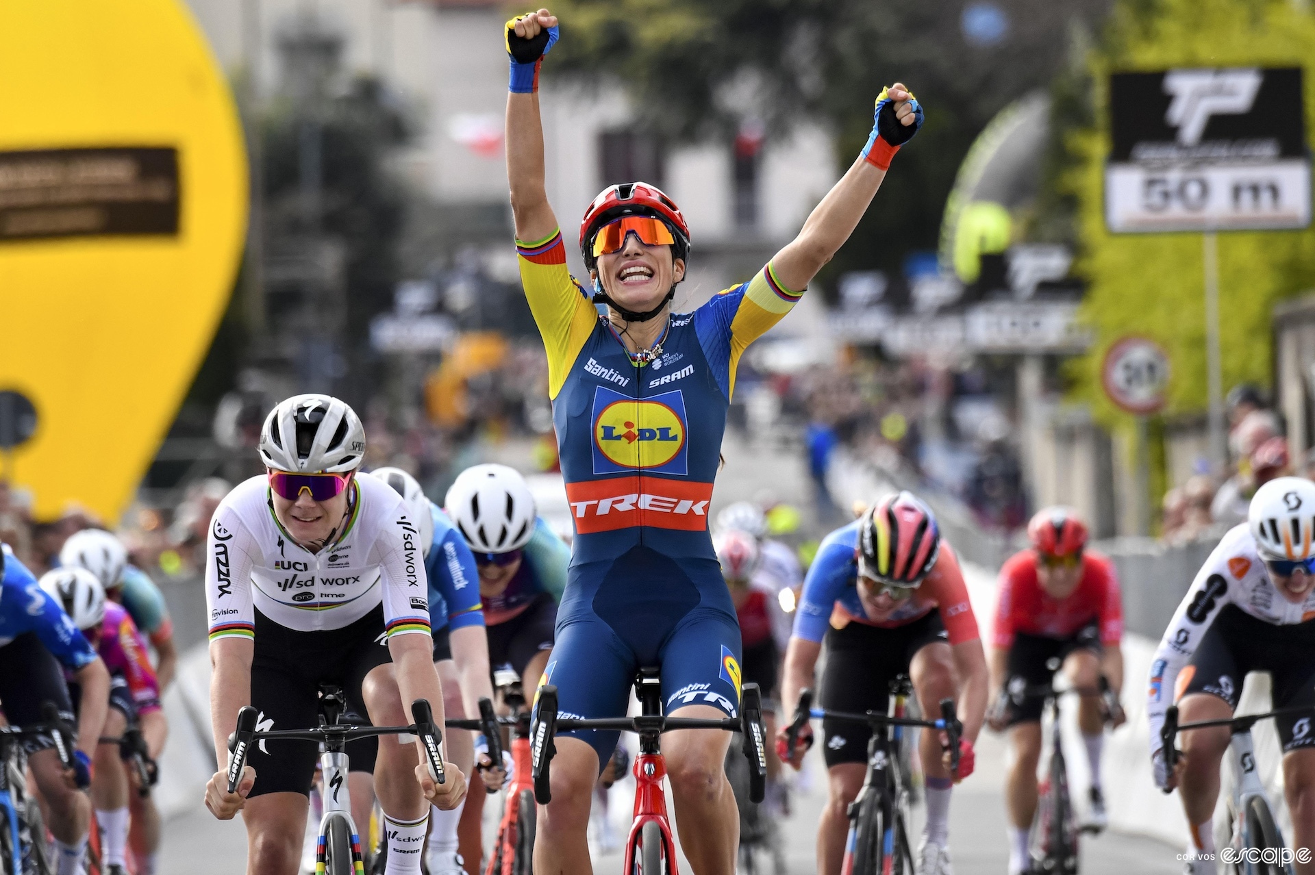 Elisa Balsamo of Lidl-Trek wins Trofeo Alfredo Binda 2024.
