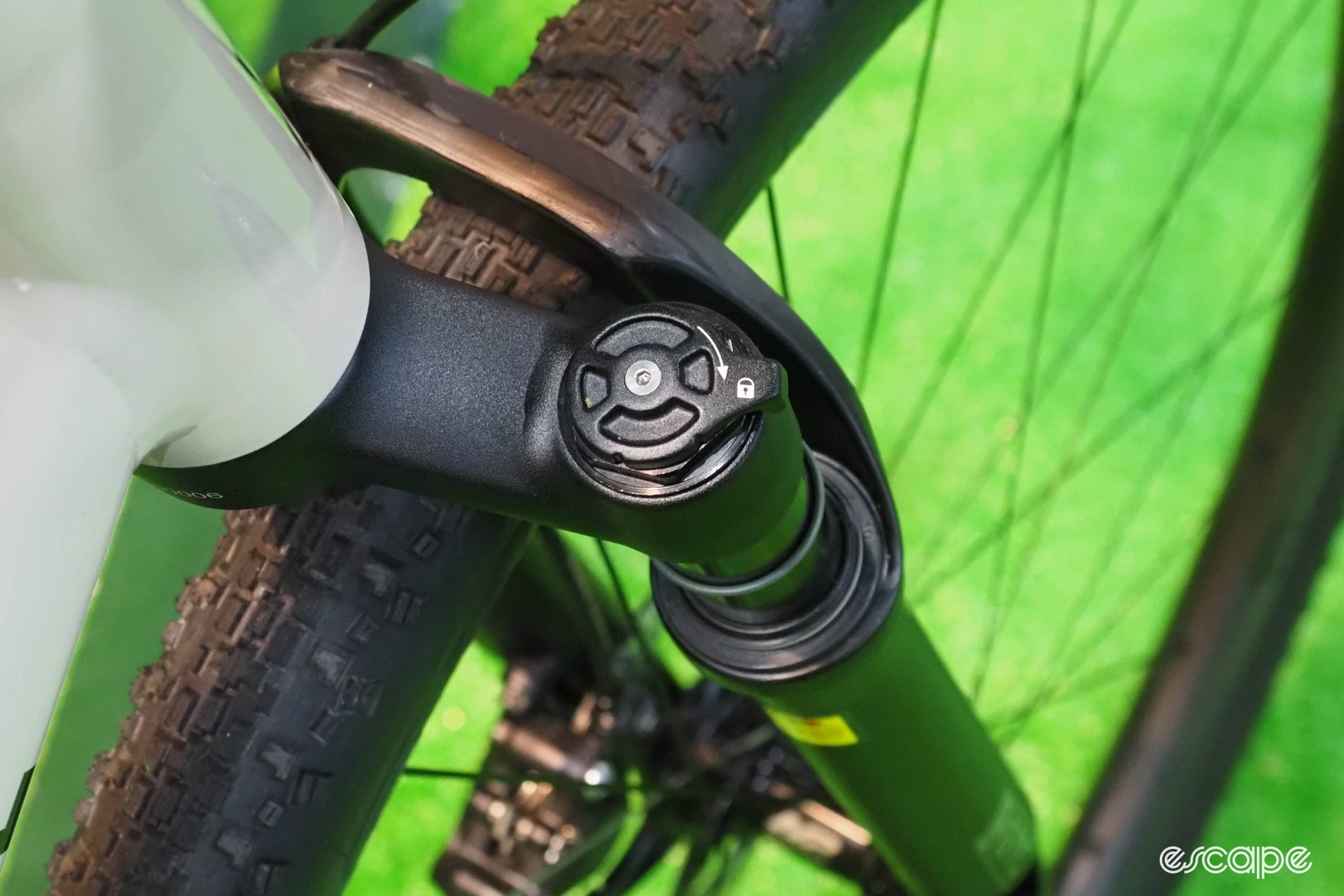 KS GTC gravel suspension fork lockout knob
