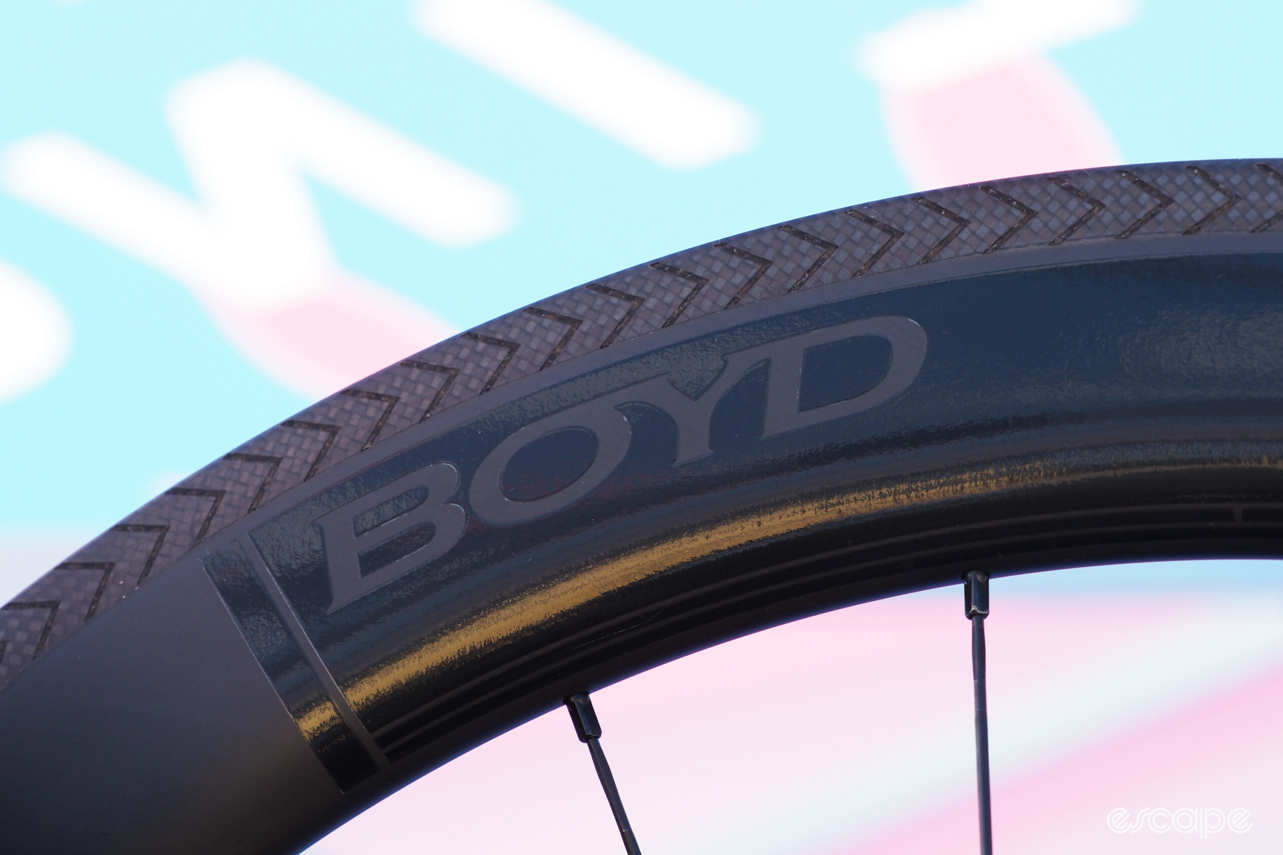 Boyd Podium carbon rim brake wheel