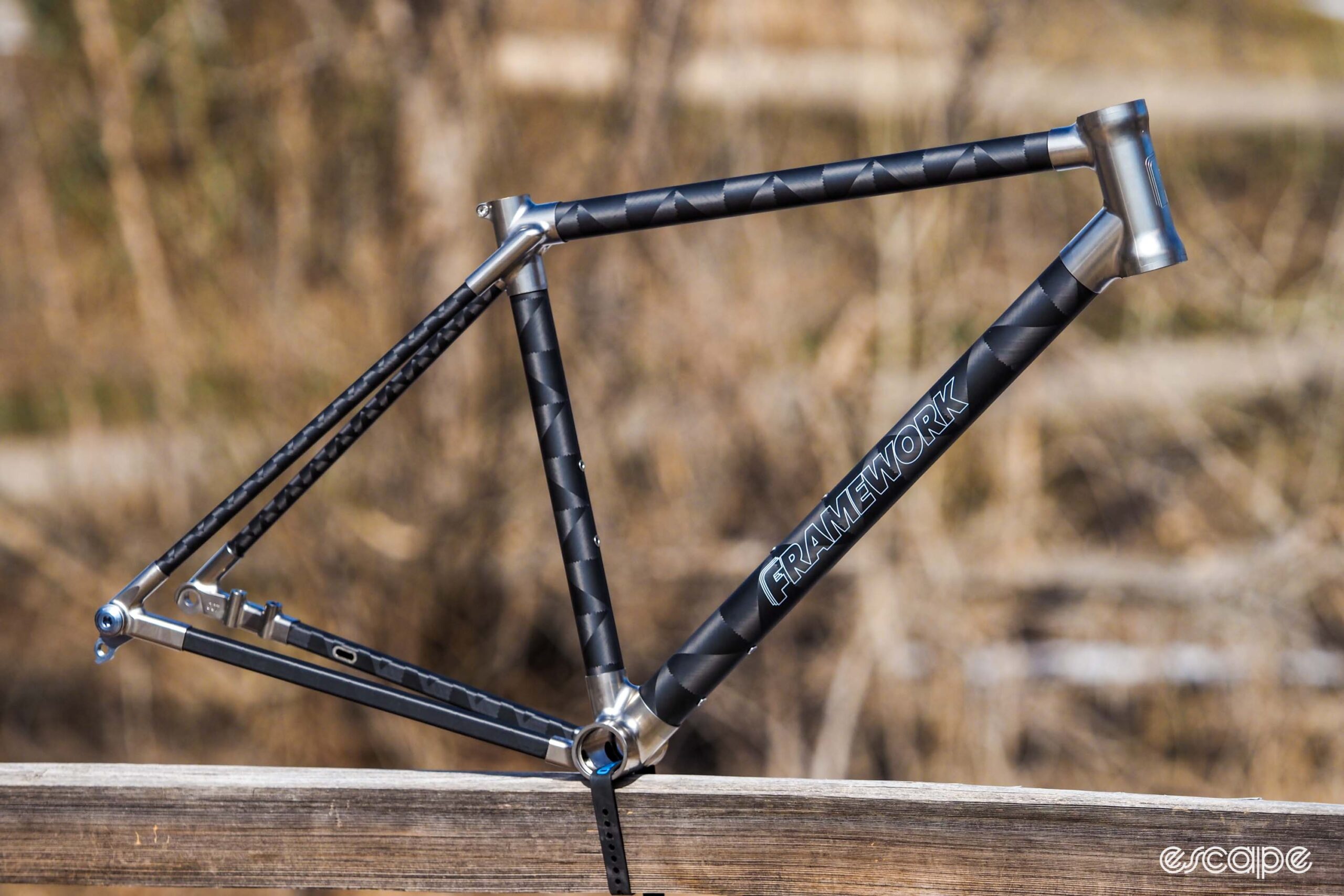 Framework gravel bike frame