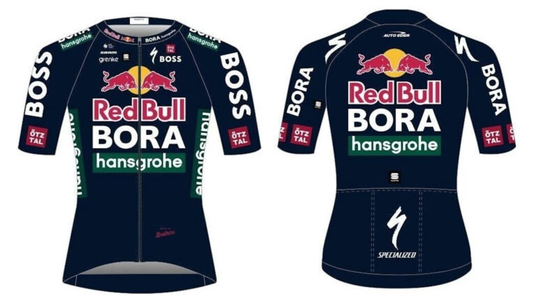 The rumoured new Red Bull Bora Hansgrohe kit according to Austrian newspaper Kronen Zeitung.