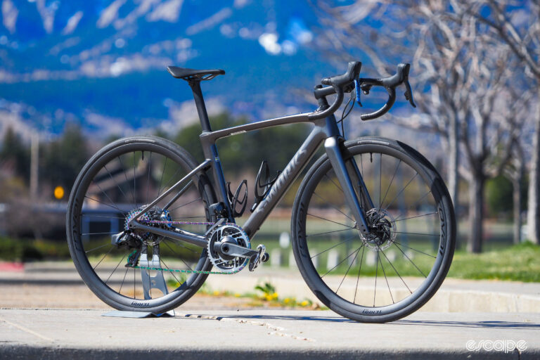 2024 Specialized S-Works Roubaix SL8 front three-quarter view