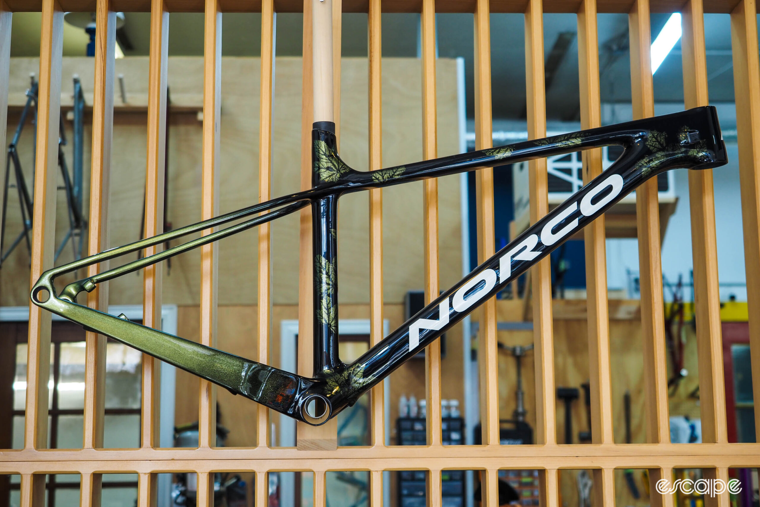 Velocolour Norco Canada custom painted frame