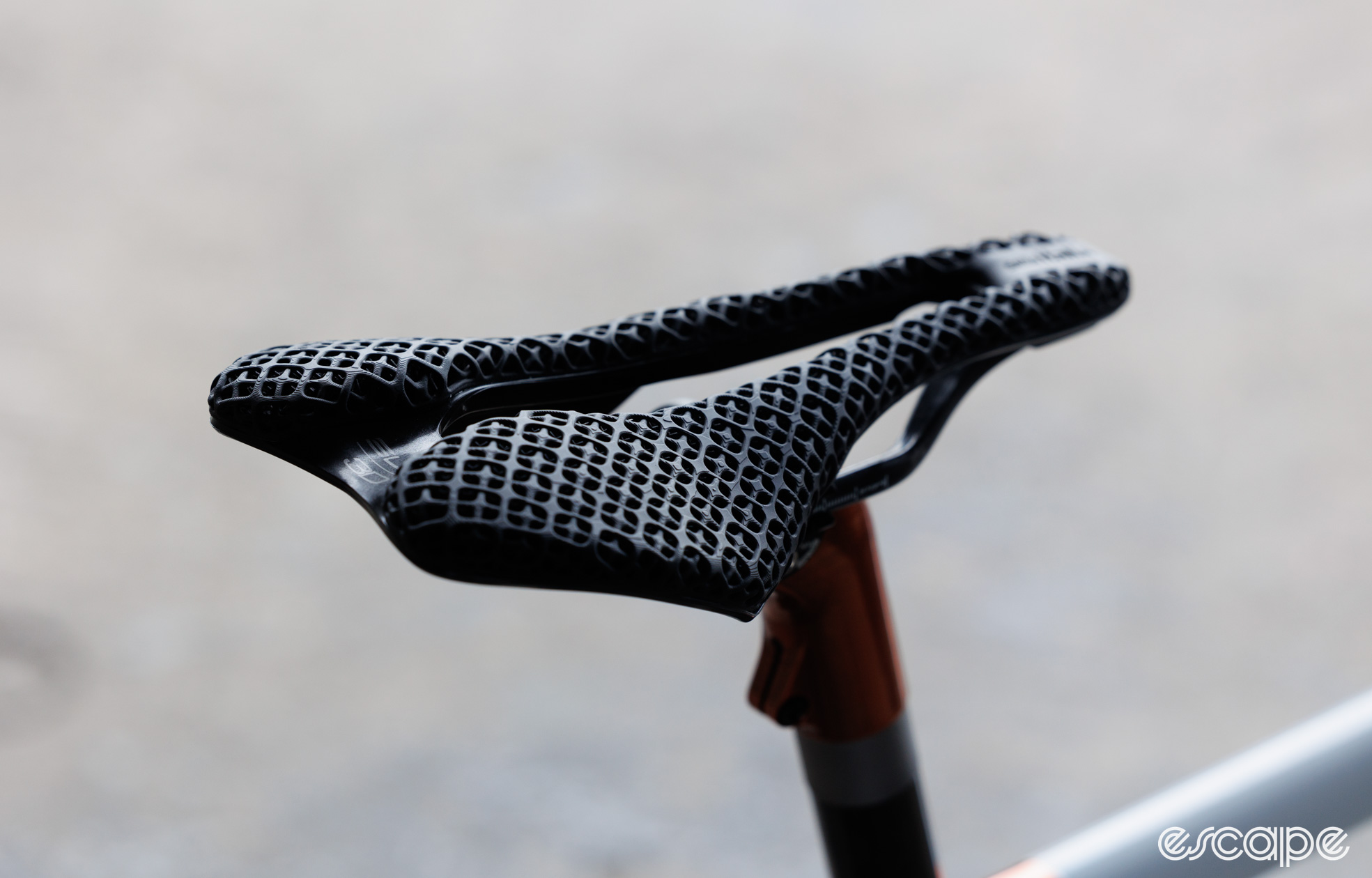 3D printed saddle from Selle Italia. 