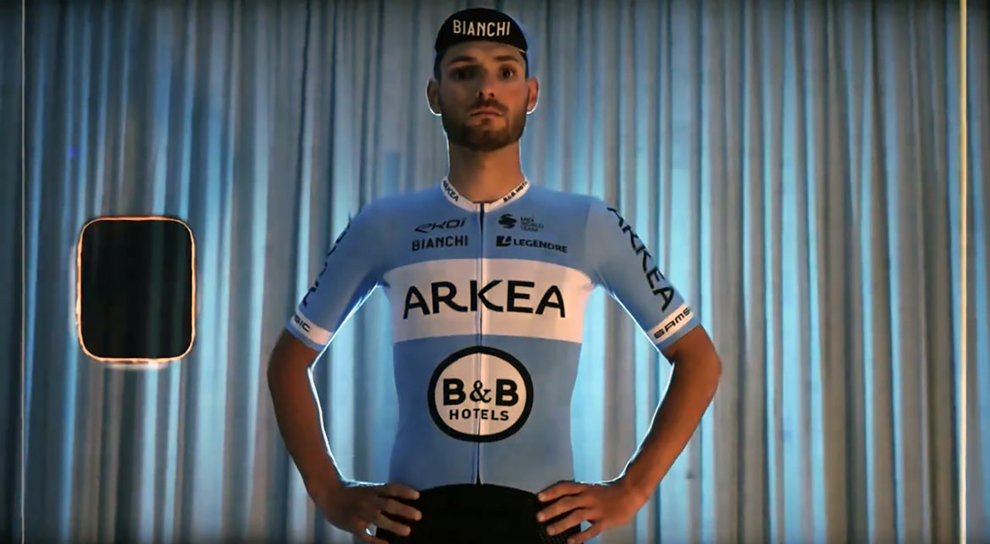 Arkéa-B&B Hotels Bianchi-inspired Tour de France 2024 kit.