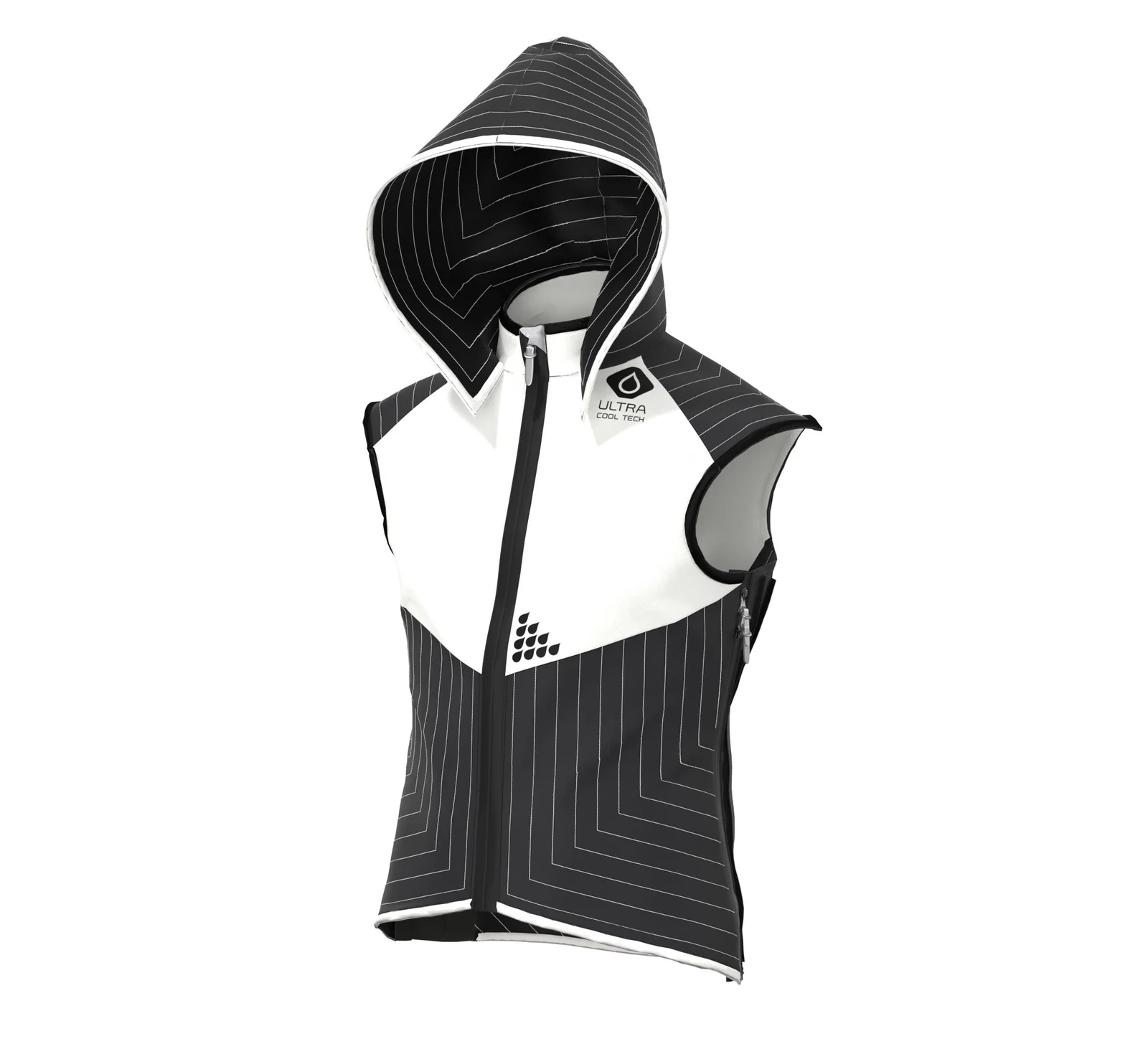 The image shows the Glacier cooling vest