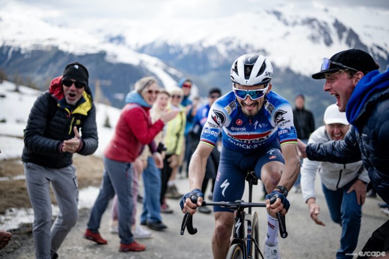 Julian Alaphilippe at the Giro d'Italia.