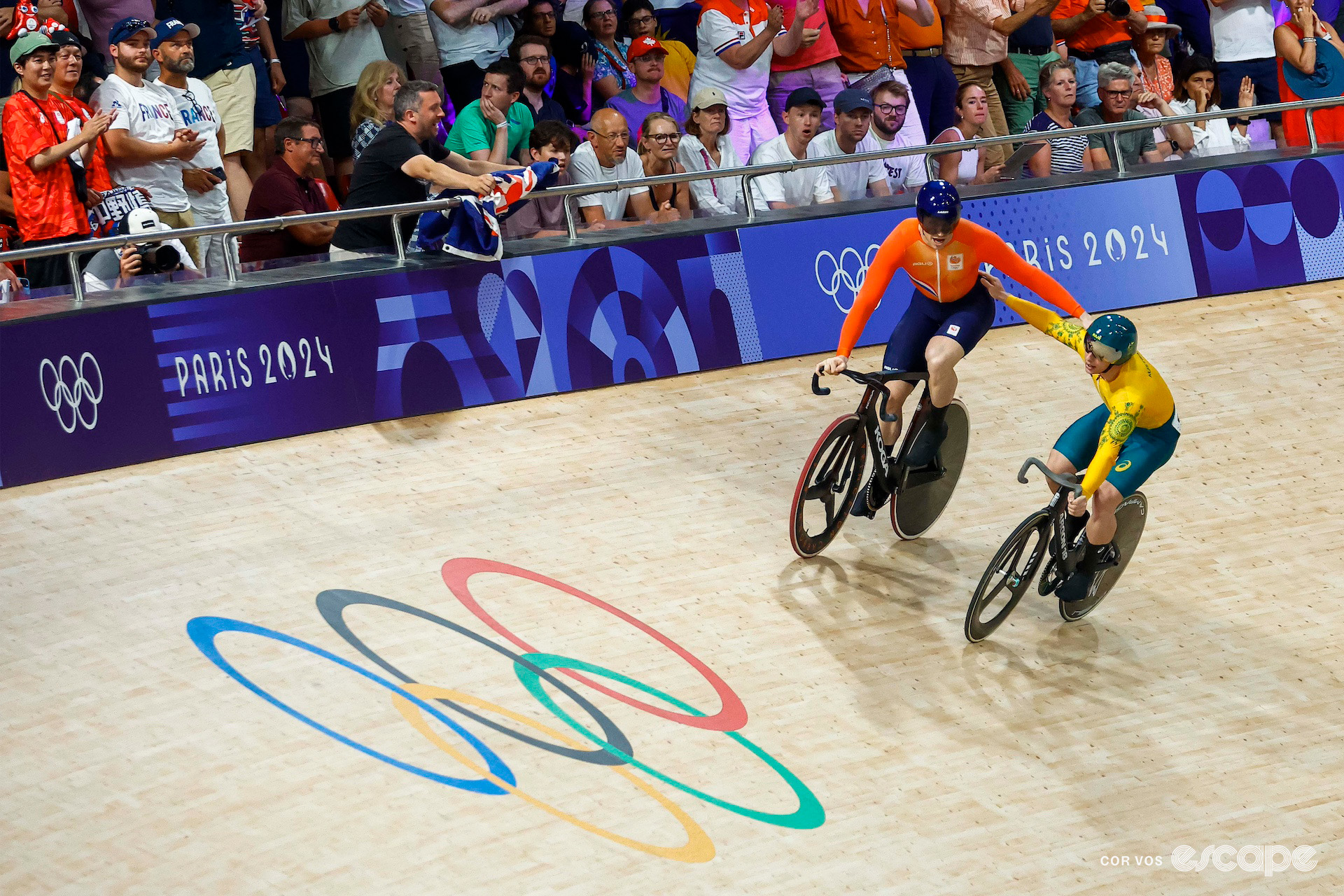 german track cyclist